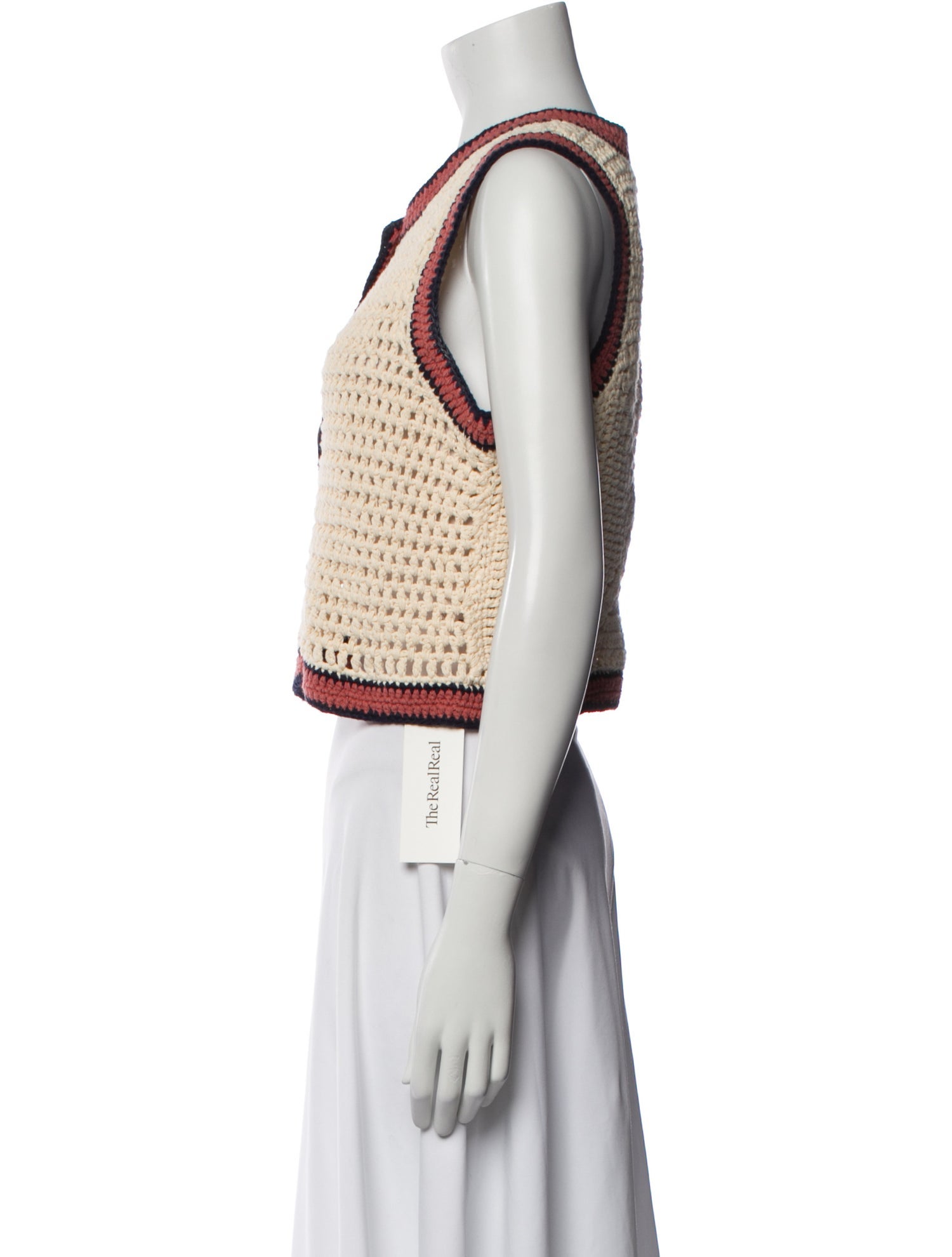 RE/DONE Printed Crew Neck Sweater