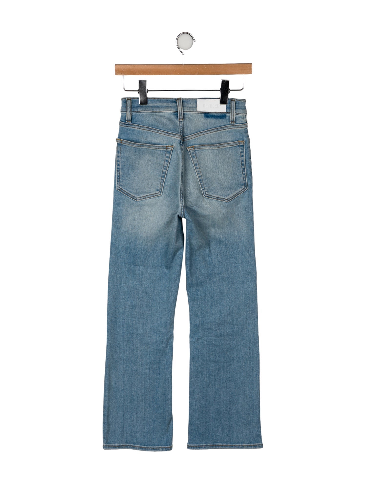 RE/DONE Mid-Rise Straight Leg Jeans