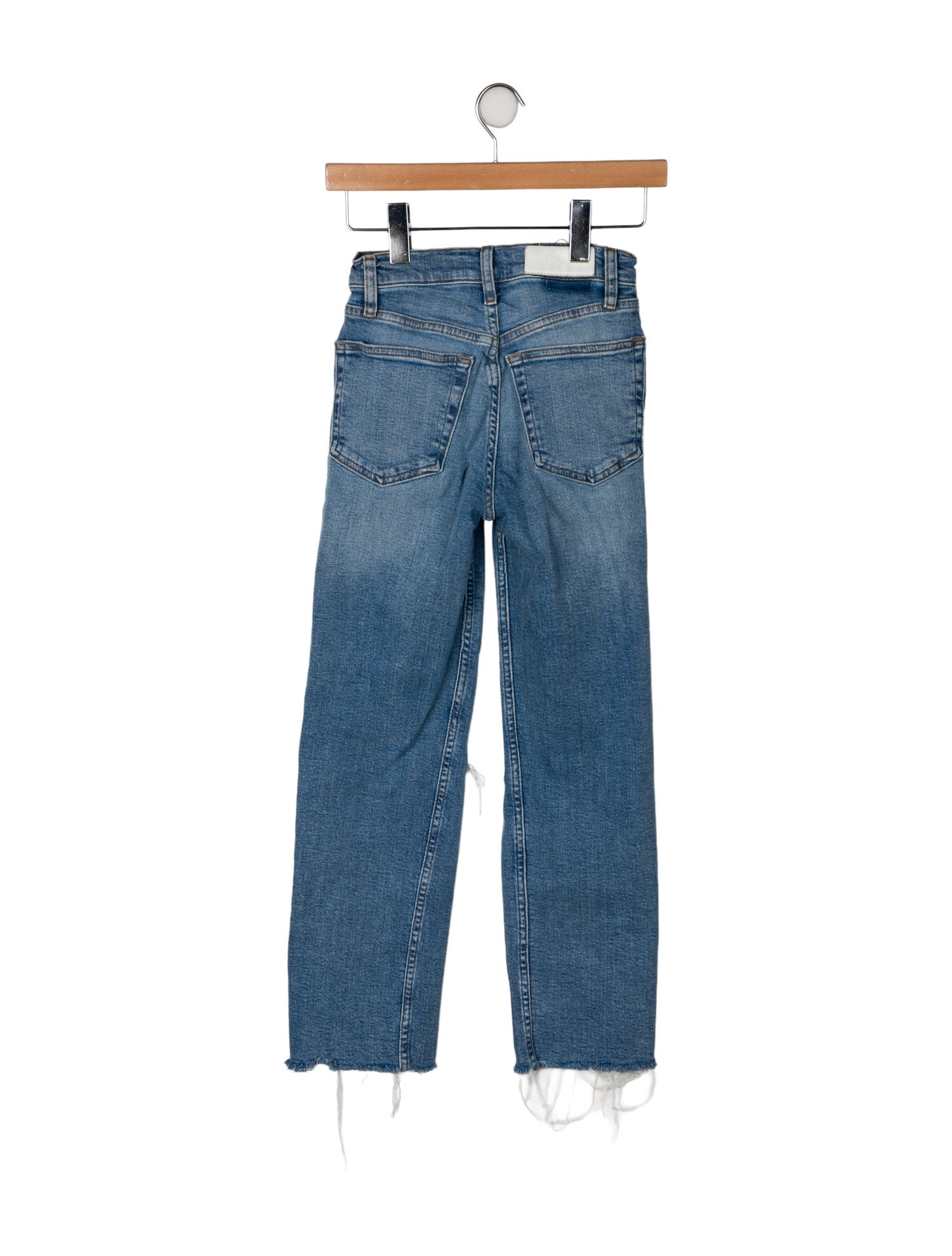 RE/DONE Mid-Rise Straight Leg Jeans