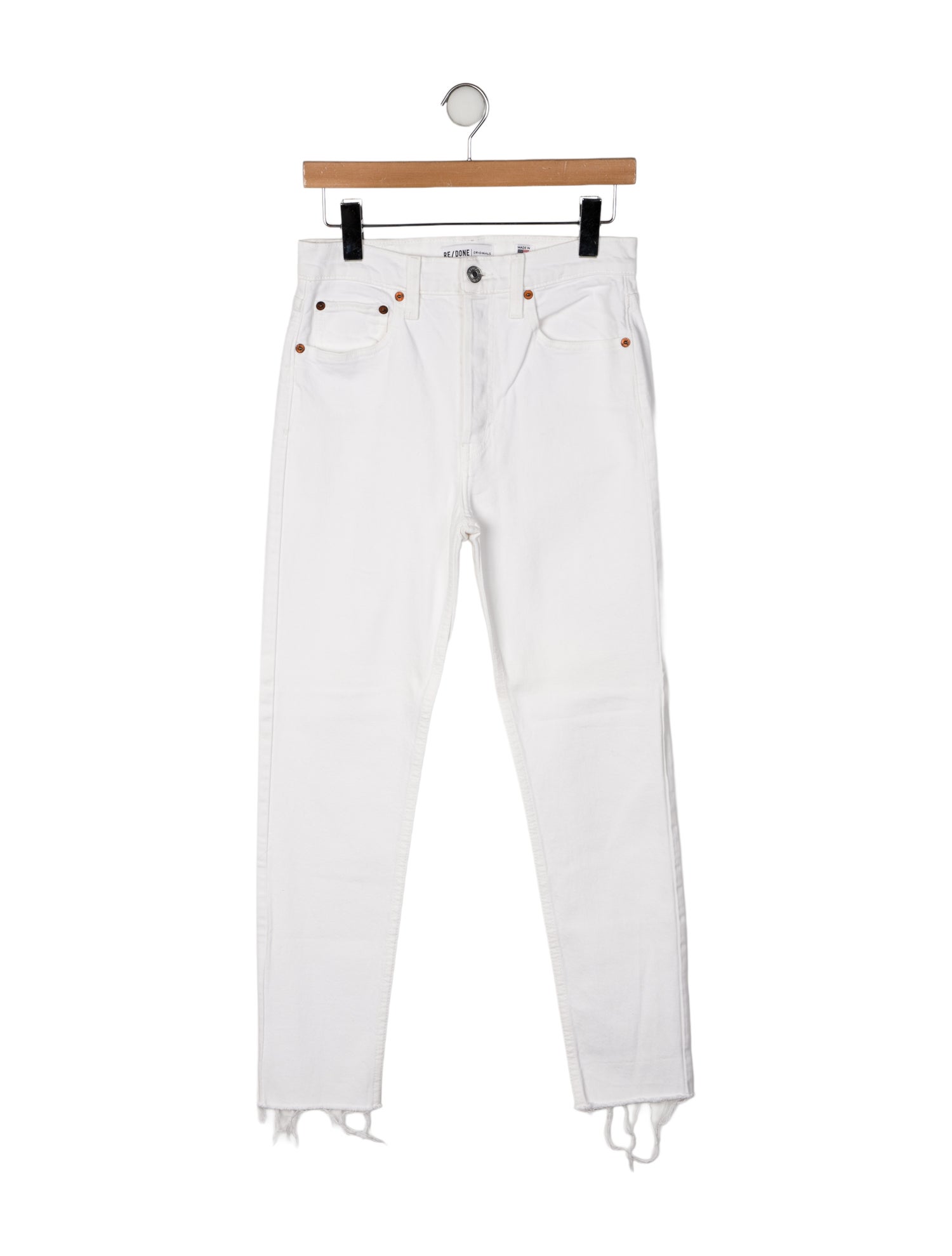 RE/DONE High-Rise Skinny Leg Jeans