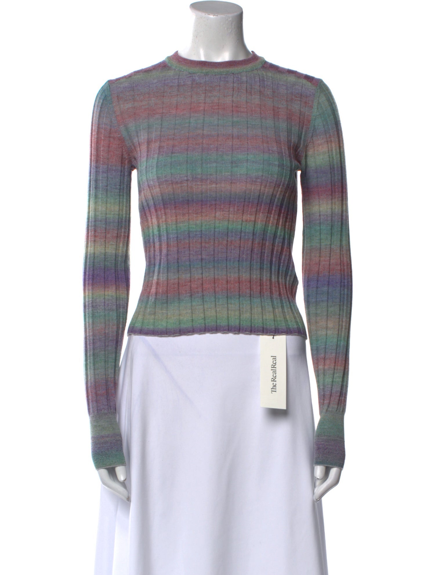 RE/DONE Wool Striped Top