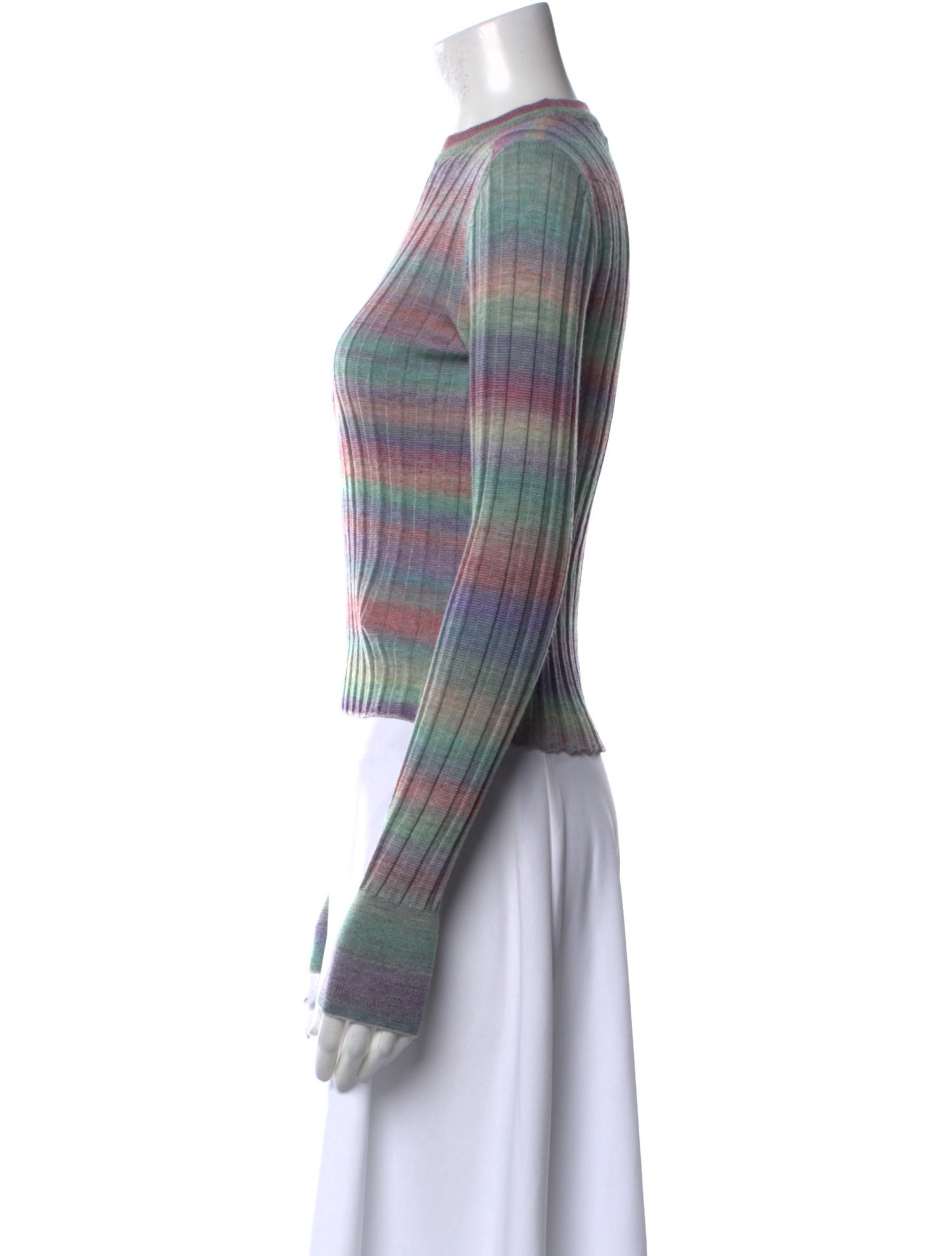 RE/DONE Wool Striped Top