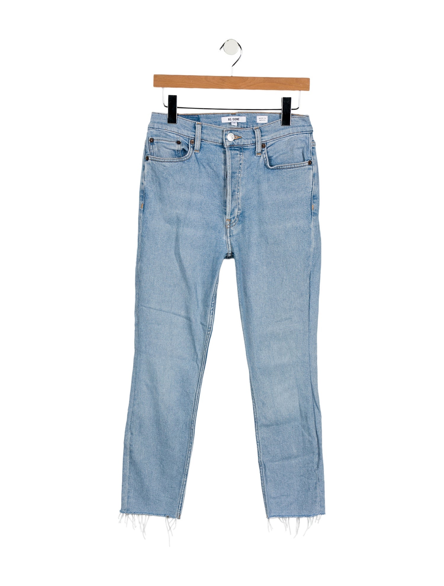 RE/DONE High-Rise Skinny Leg Jeans