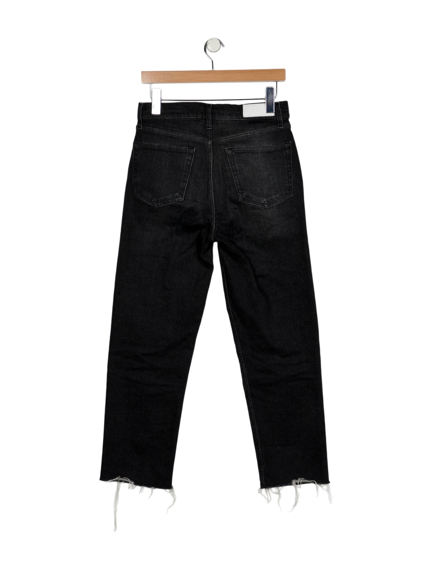 RE/DONE High-Rise Straight Leg Jeans