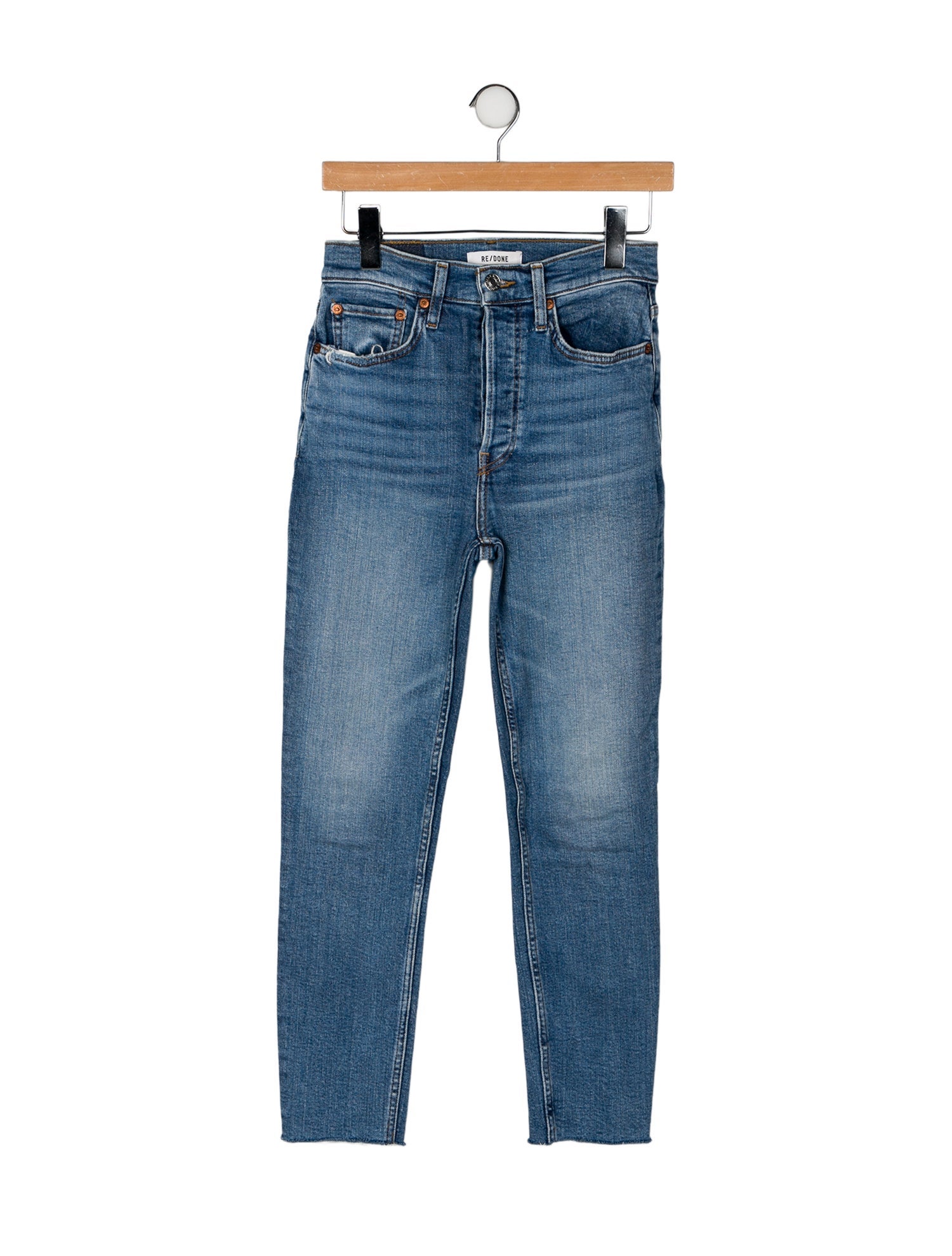 RE/DONE High-Rise Skinny Leg Jeans