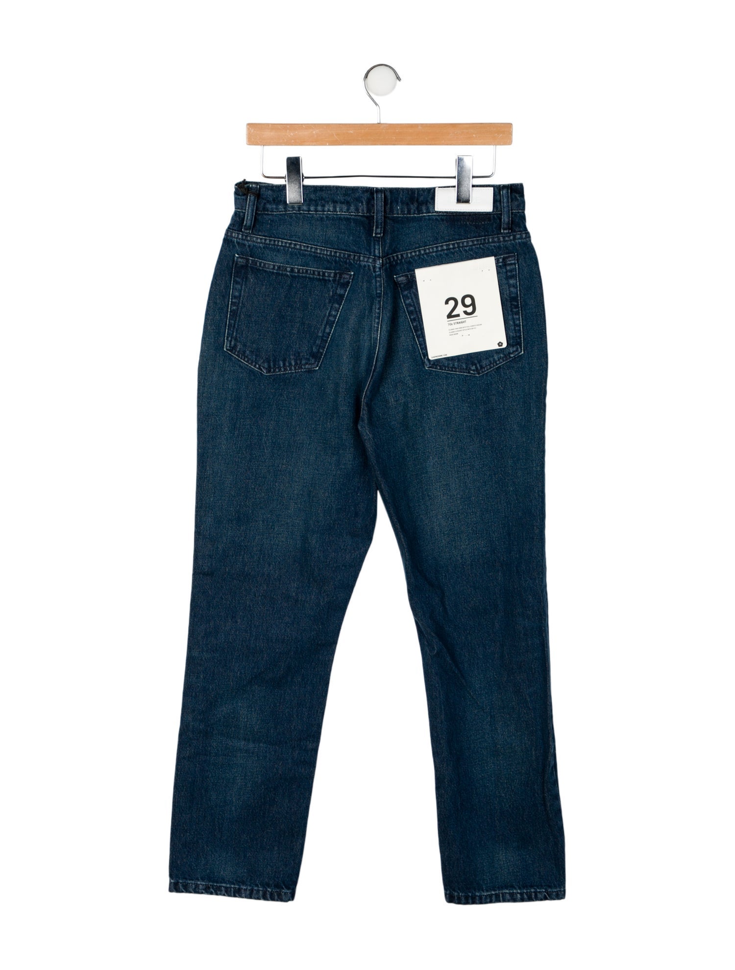 RE/DONE High-Rise Straight Leg Jeans w/ Tags