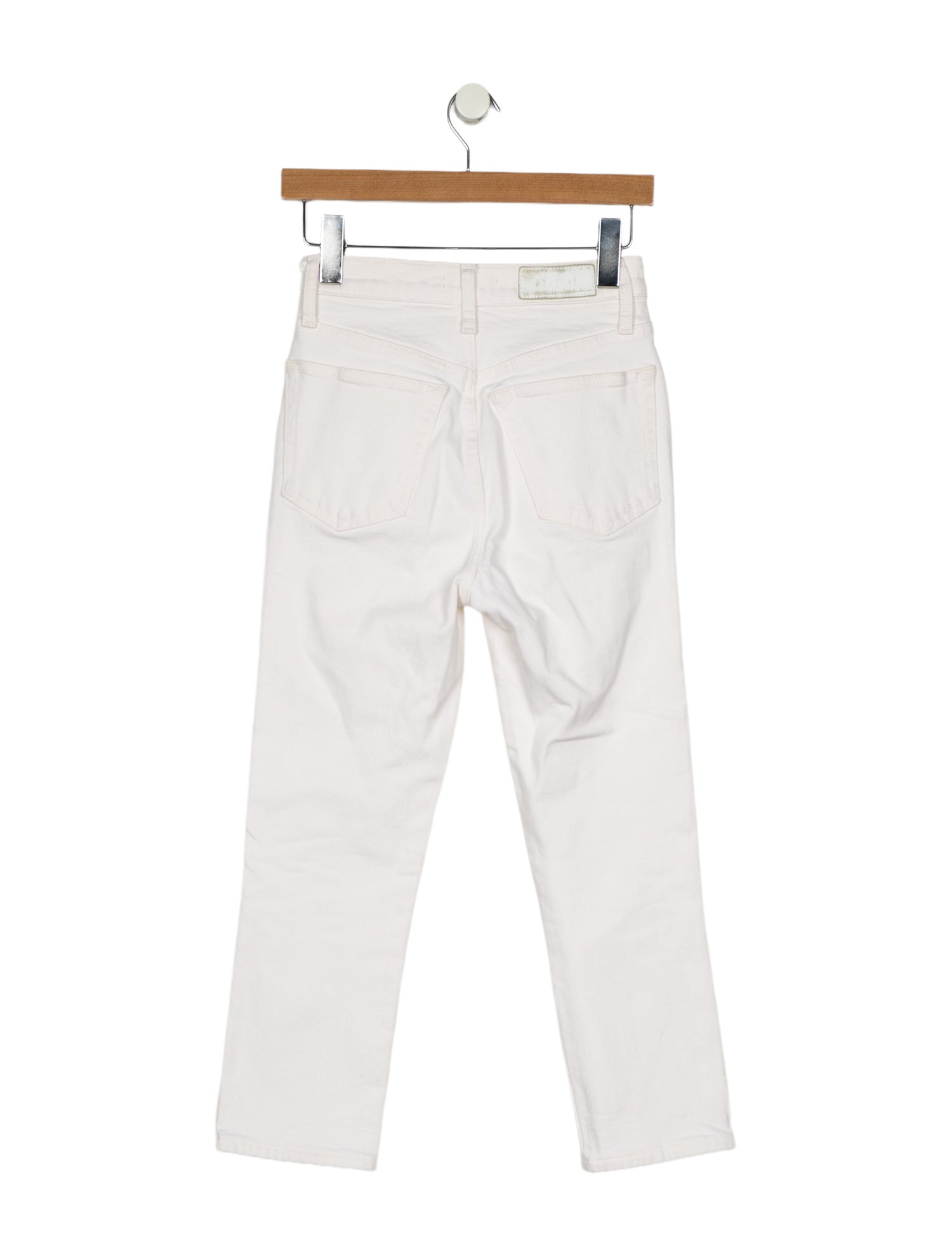 RE/DONE High-Rise Straight Leg Jeans