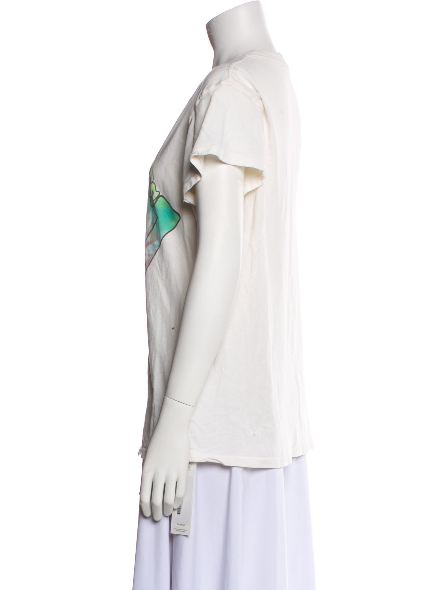 RE/DONE Graphic Print Crew Neck T-Shirt