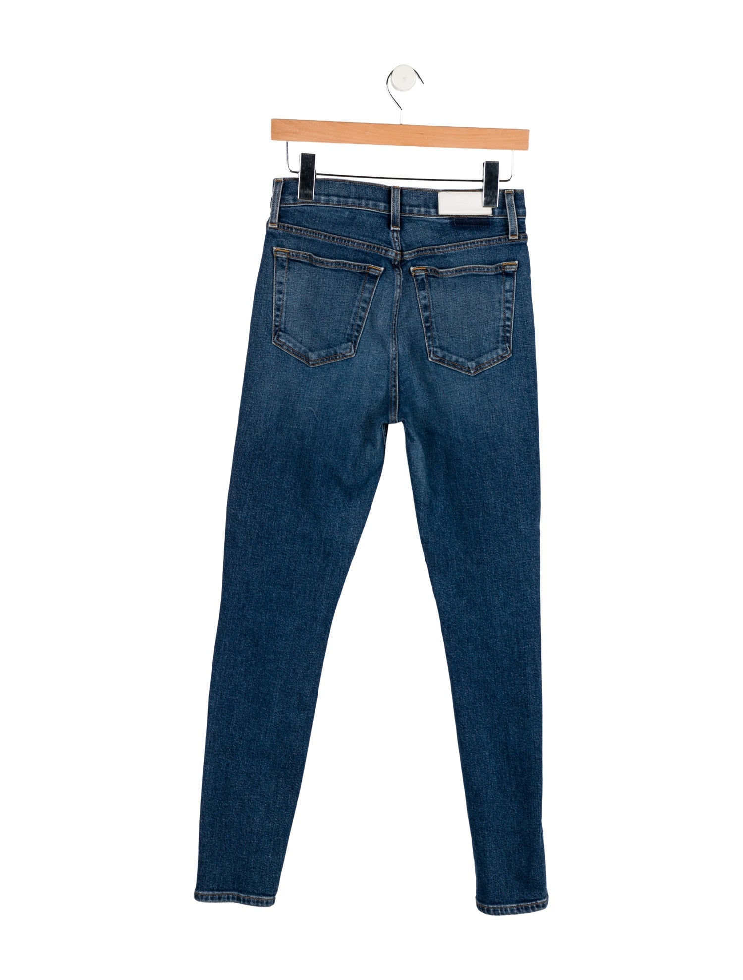 RE/DONE Mid-Rise Skinny Leg Jeans