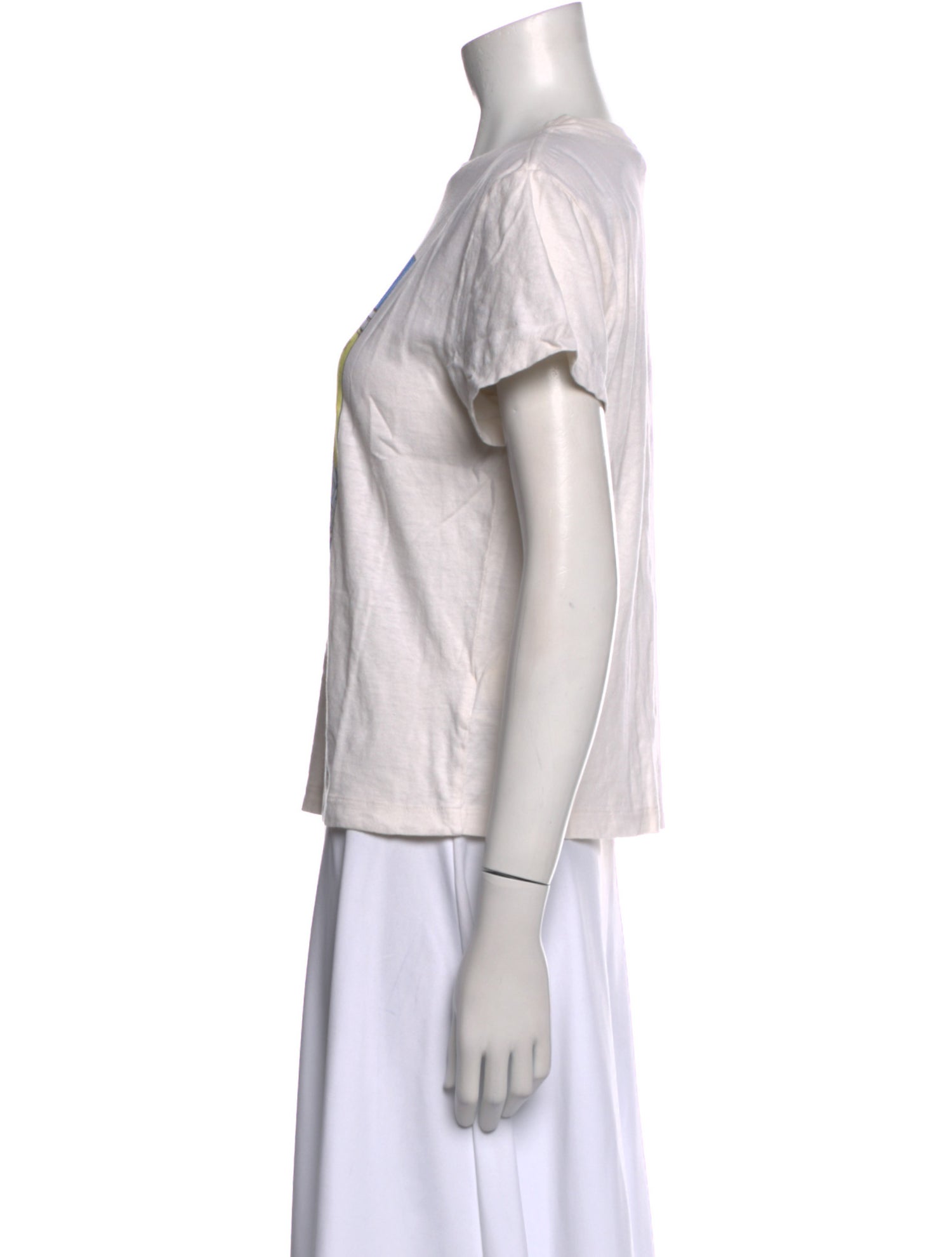 RE/DONE Graphic Print Crew Neck T-Shirt w/ Tags