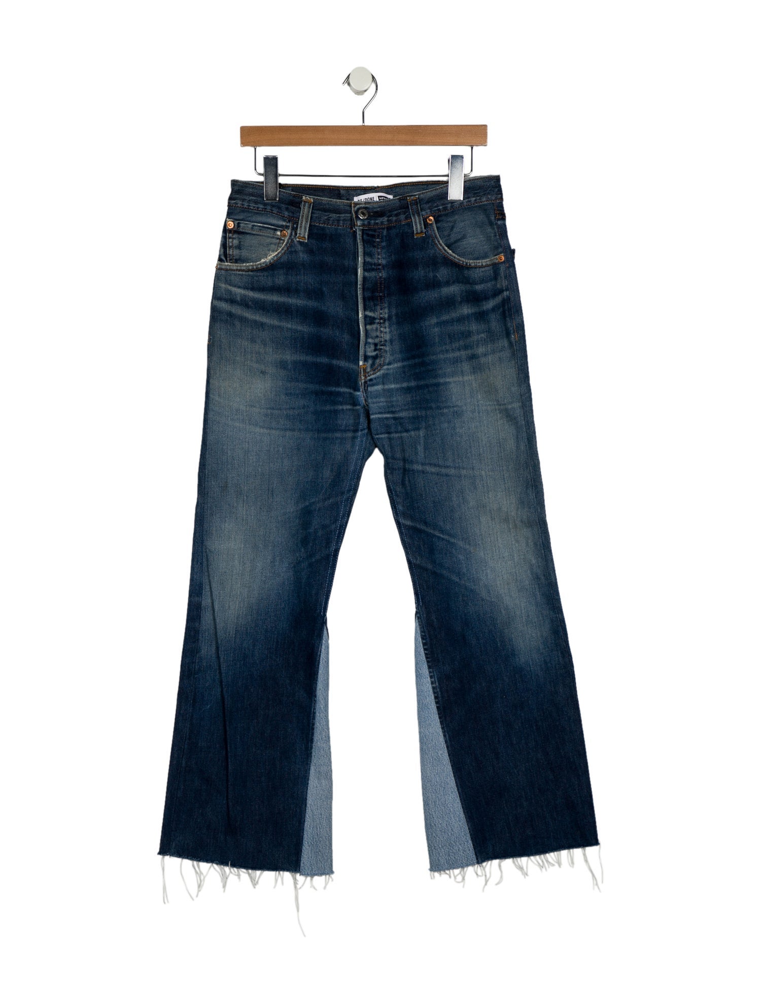 RE/DONE High-Rise Wide Leg Jeans