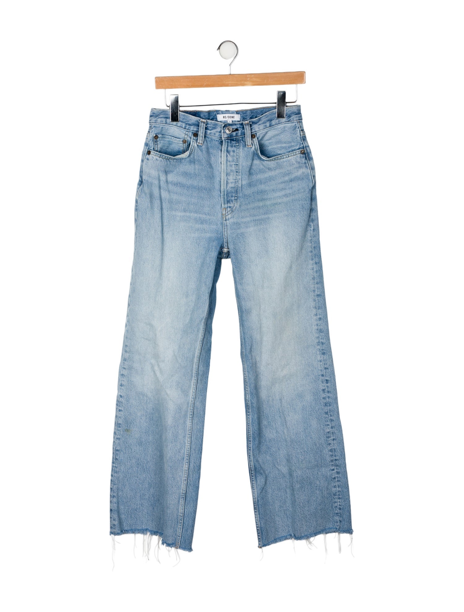RE/DONE High-Rise Wide Leg Jeans