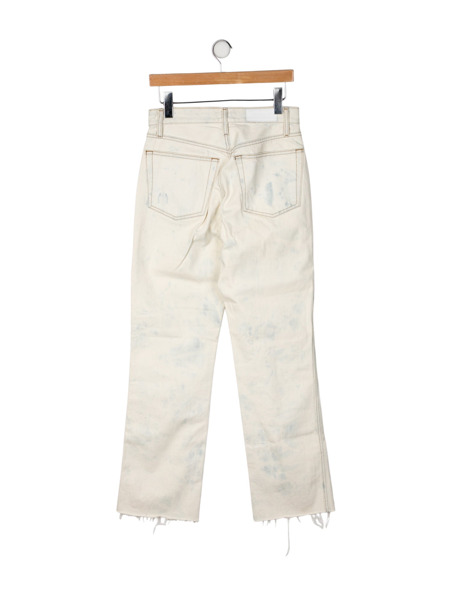 RE/DONE High-Rise Straight Leg Jeans