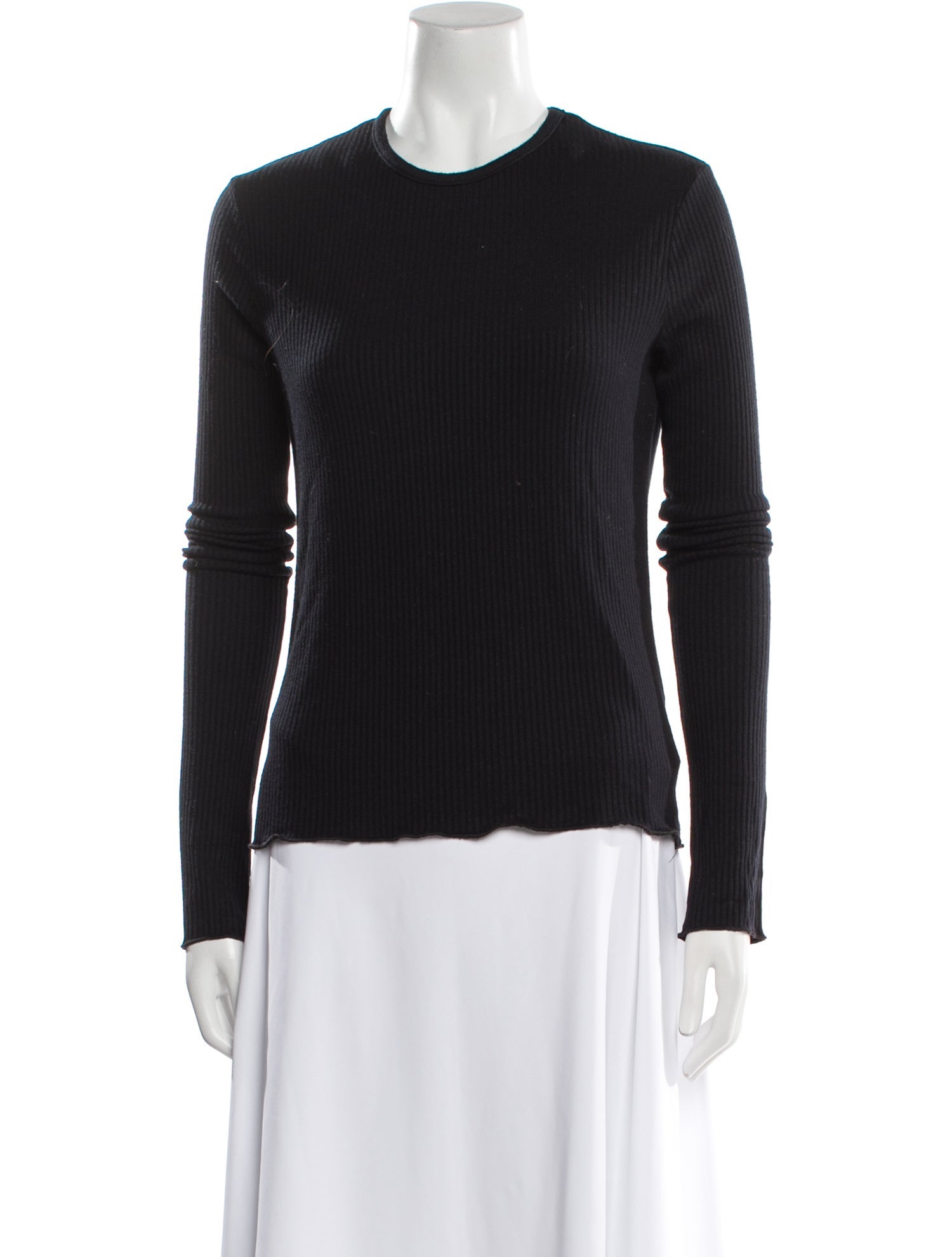 RE/DONE Crew Neck Long Sleeve Top