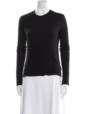 RE/DONE Crew Neck Long Sleeve Top