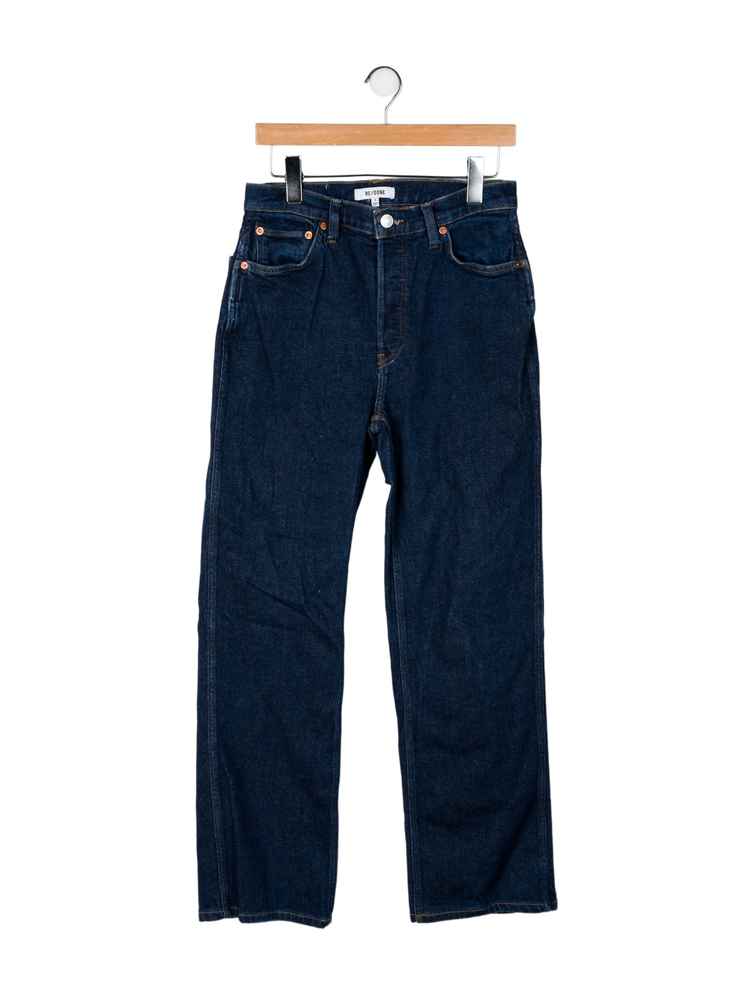 RE/DONE High-Rise Wide Leg Jeans