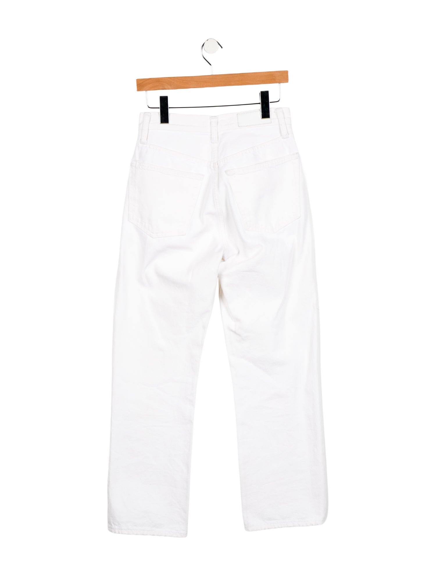 RE/DONE High-Rise Straight Leg Jeans