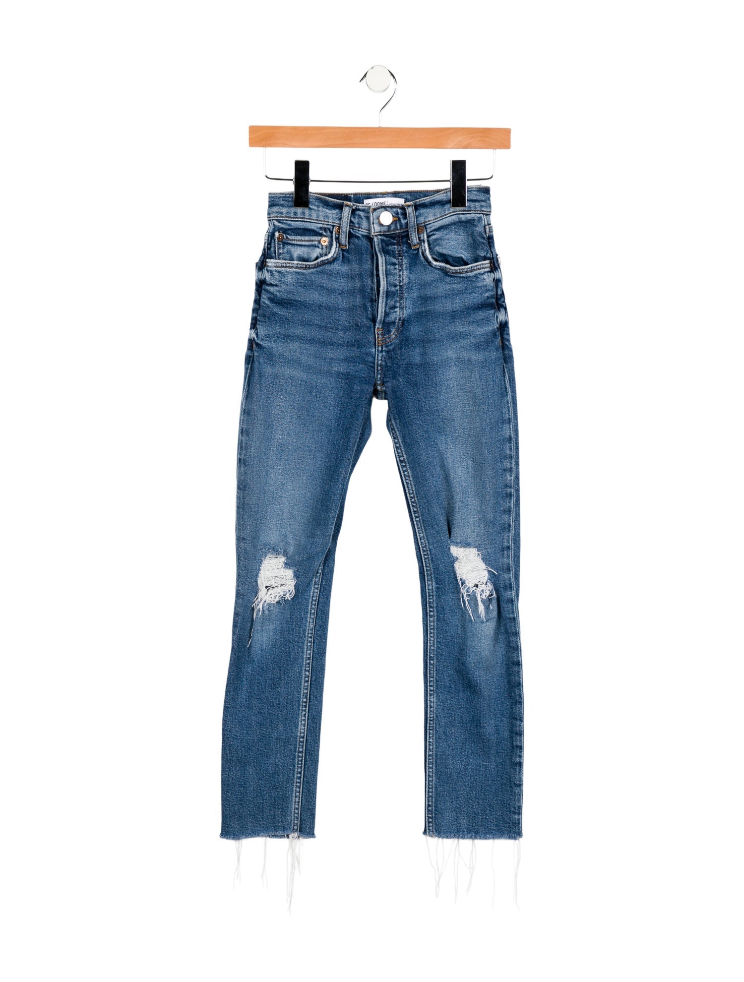 RE/DONE High-Rise Skinny Leg Jeans