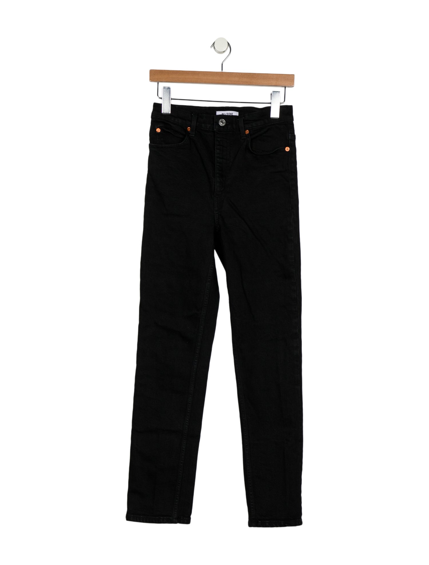 RE/DONE Mid-Rise Straight Leg Jeans