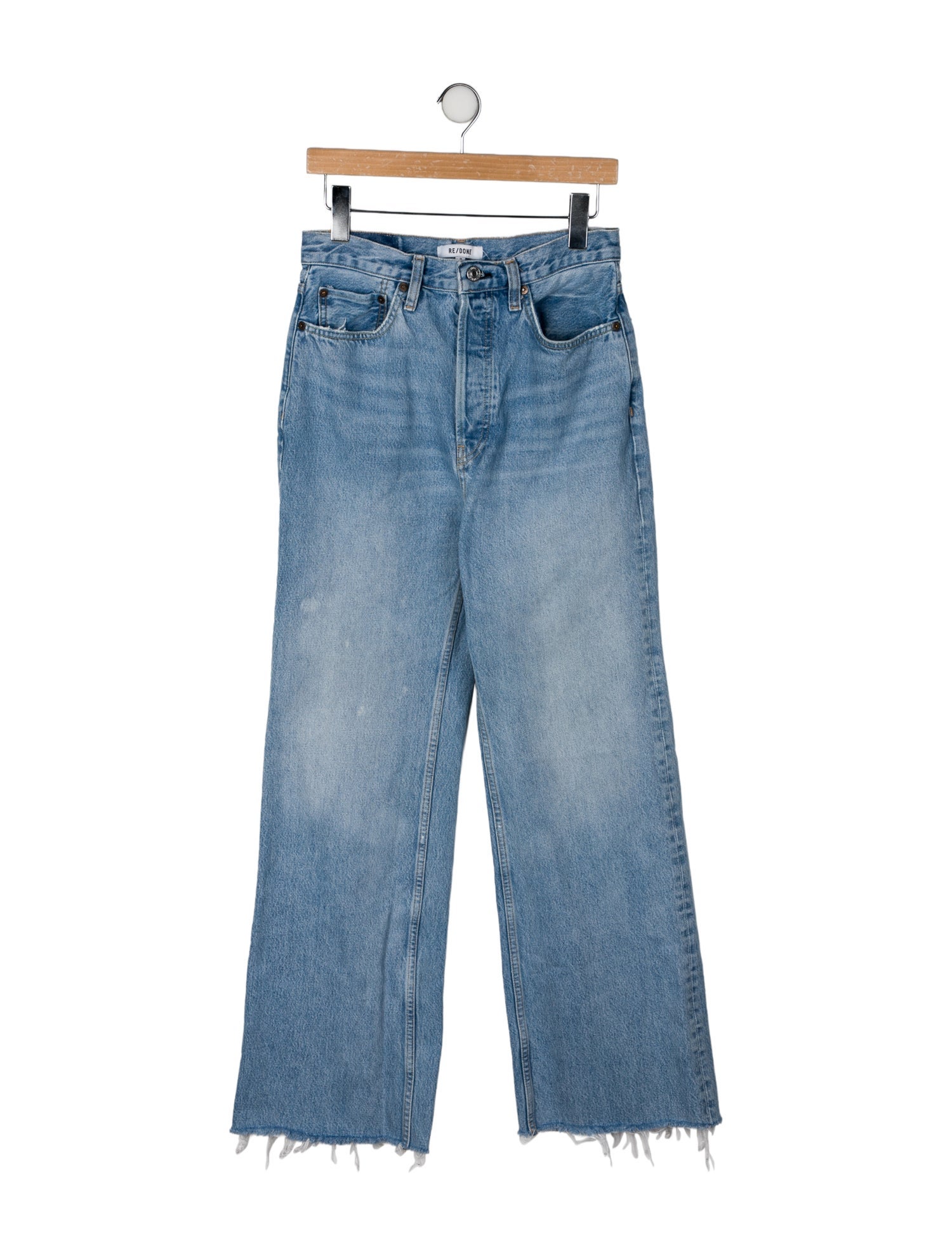 RE/DONE High-Rise Wide Leg Jeans