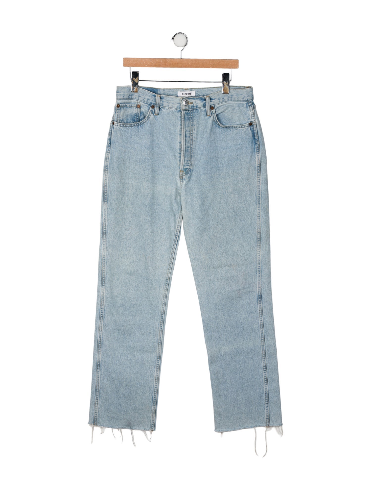 RE/DONE High-Rise Wide Leg Jeans