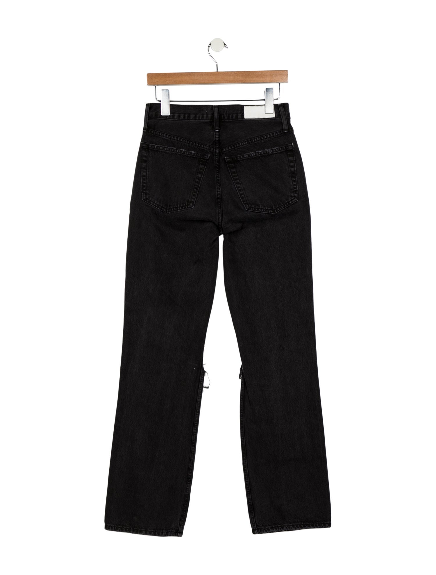 RE/DONE Mid-Rise Straight Leg Jeans