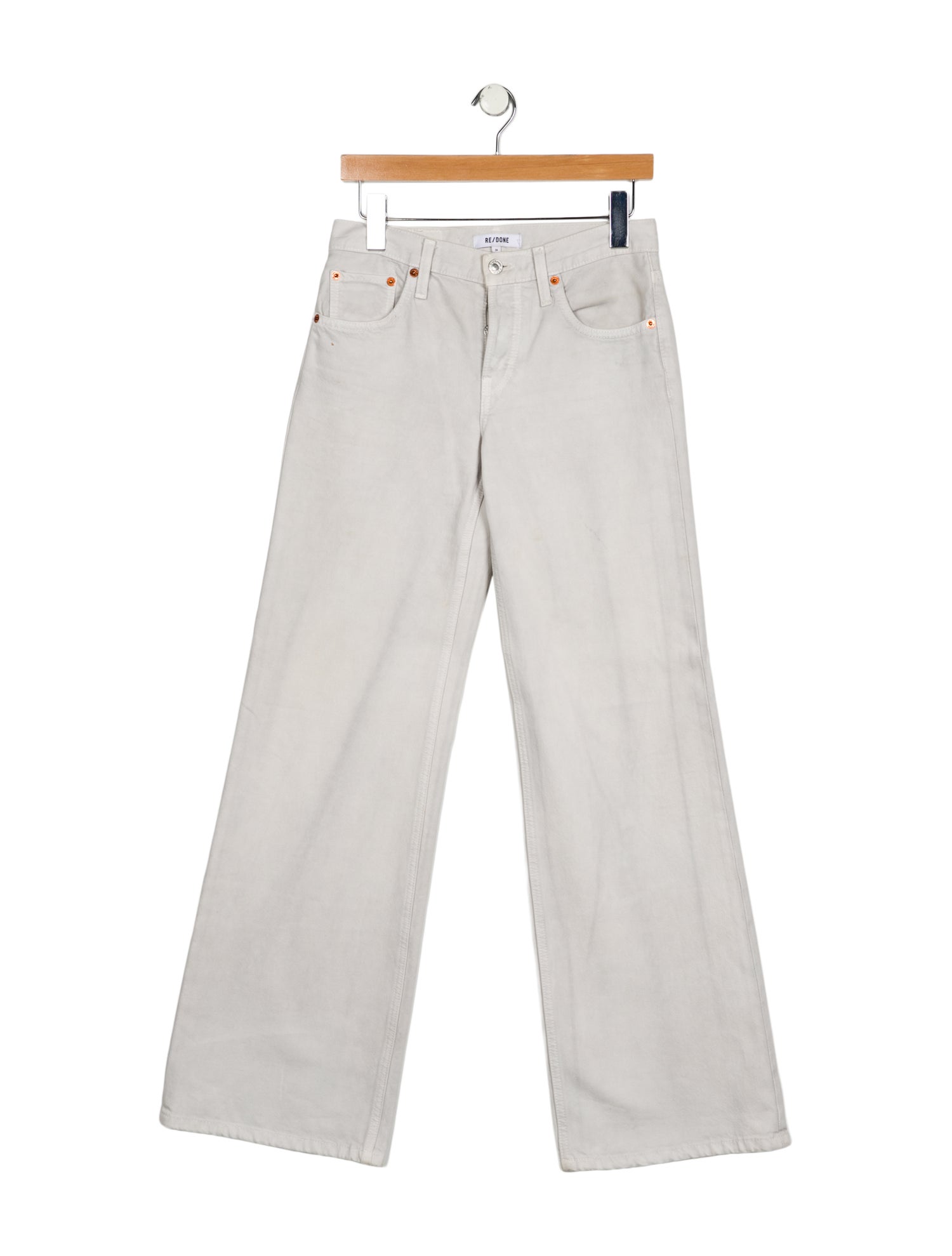 RE/DONE Mid-Rise Wide Leg Jeans