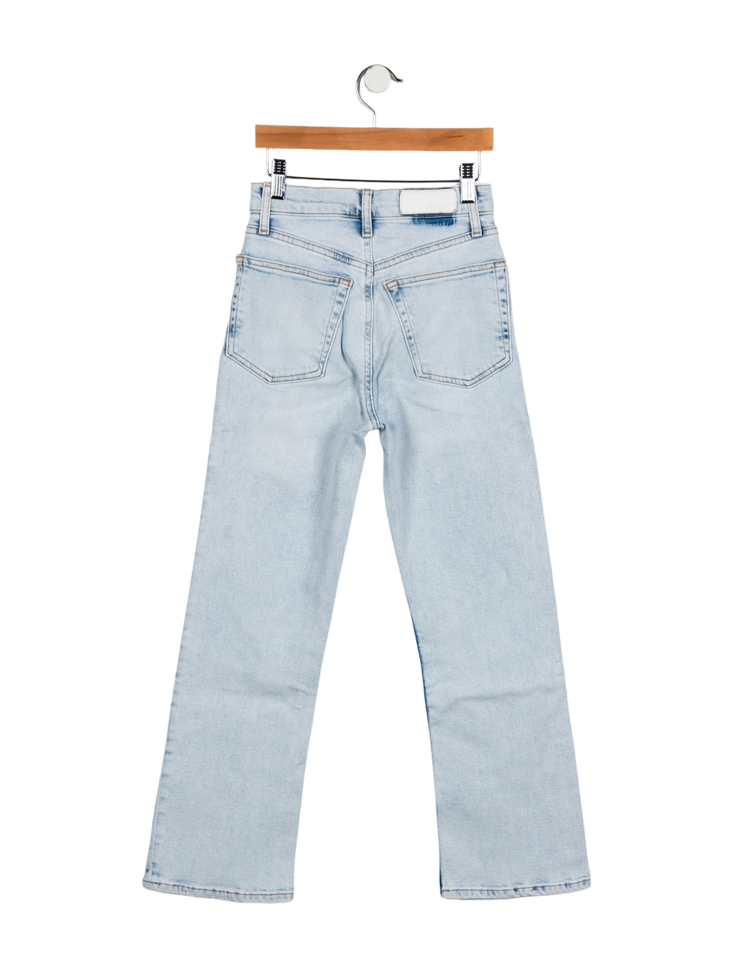 RE/DONE Mid-Rise Straight Leg Jeans