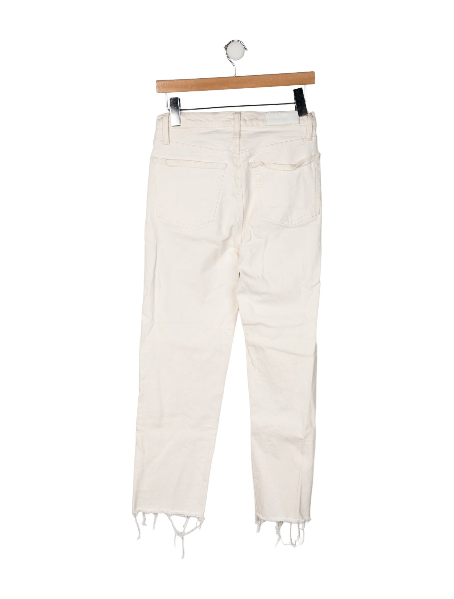 RE/DONE High-Rise Straight Leg Jeans