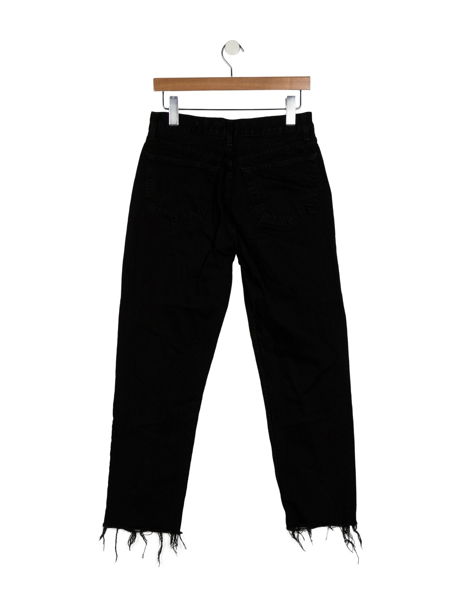 RE/DONE High-Rise Straight Leg Jeans