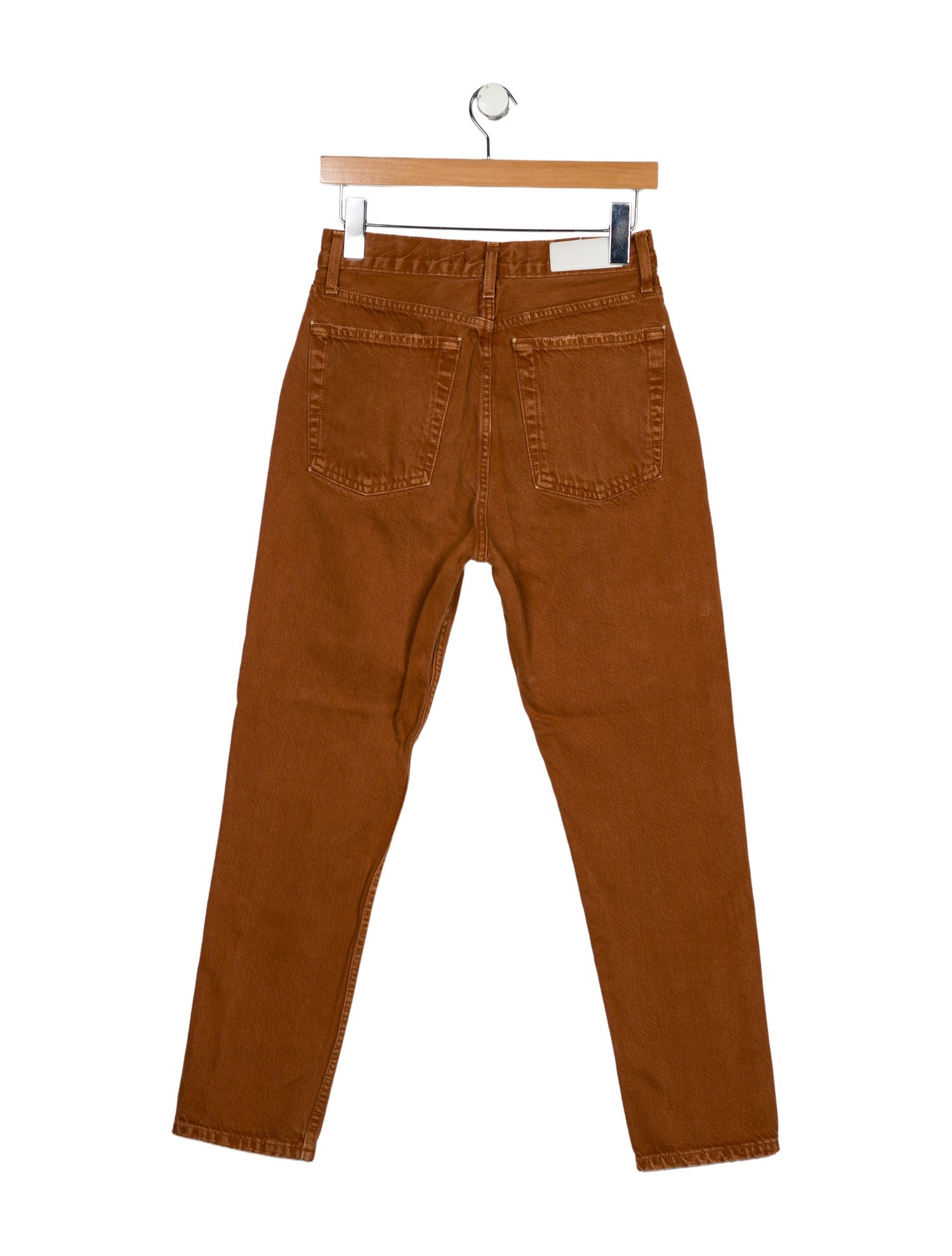 RE/DONE High-Rise Straight Leg Jeans