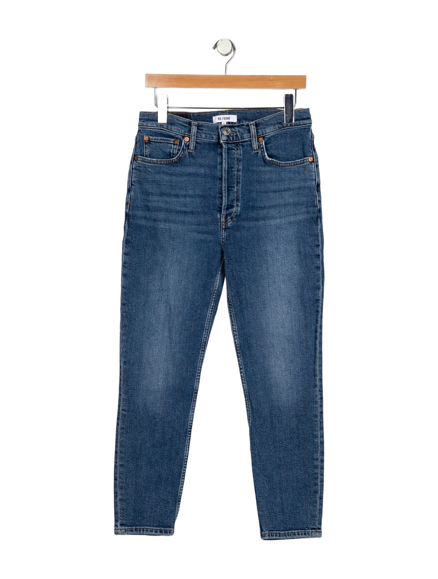 RE/DONE Mid-Rise Skinny Leg Jeans