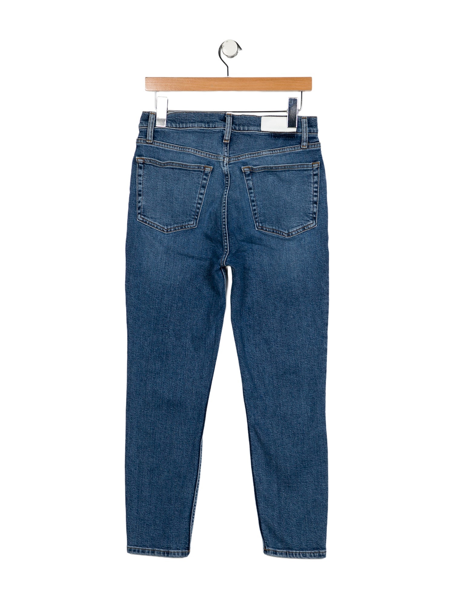 RE/DONE Mid-Rise Skinny Leg Jeans