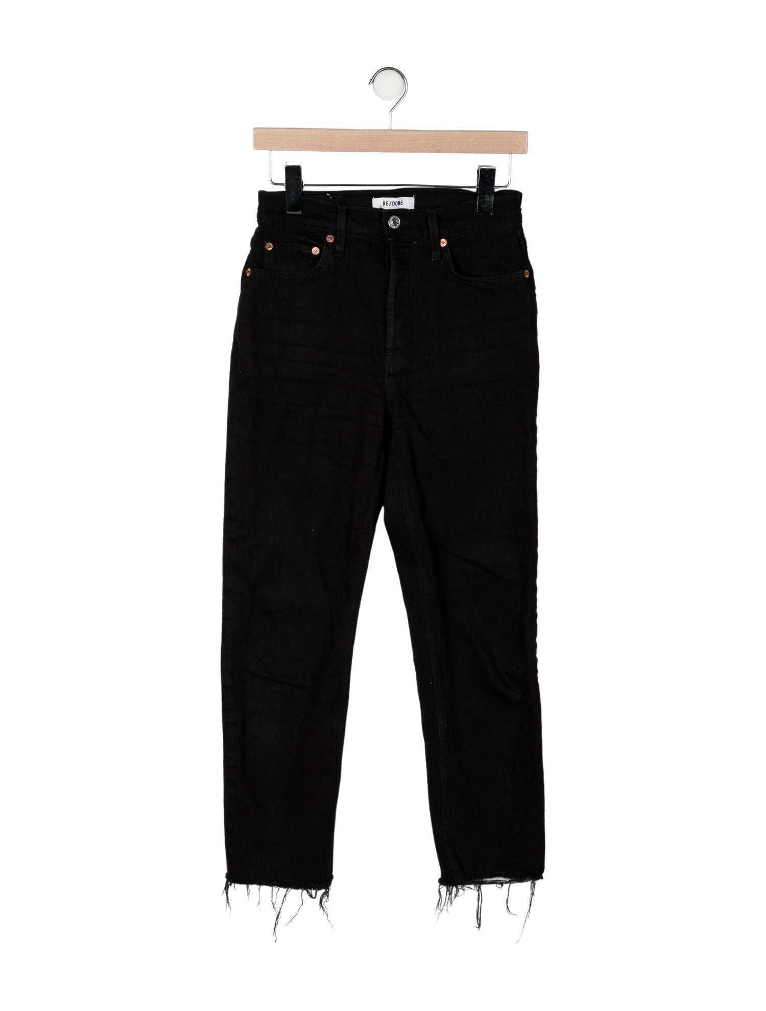RE/DONE Mid-Rise Straight Leg Jeans
