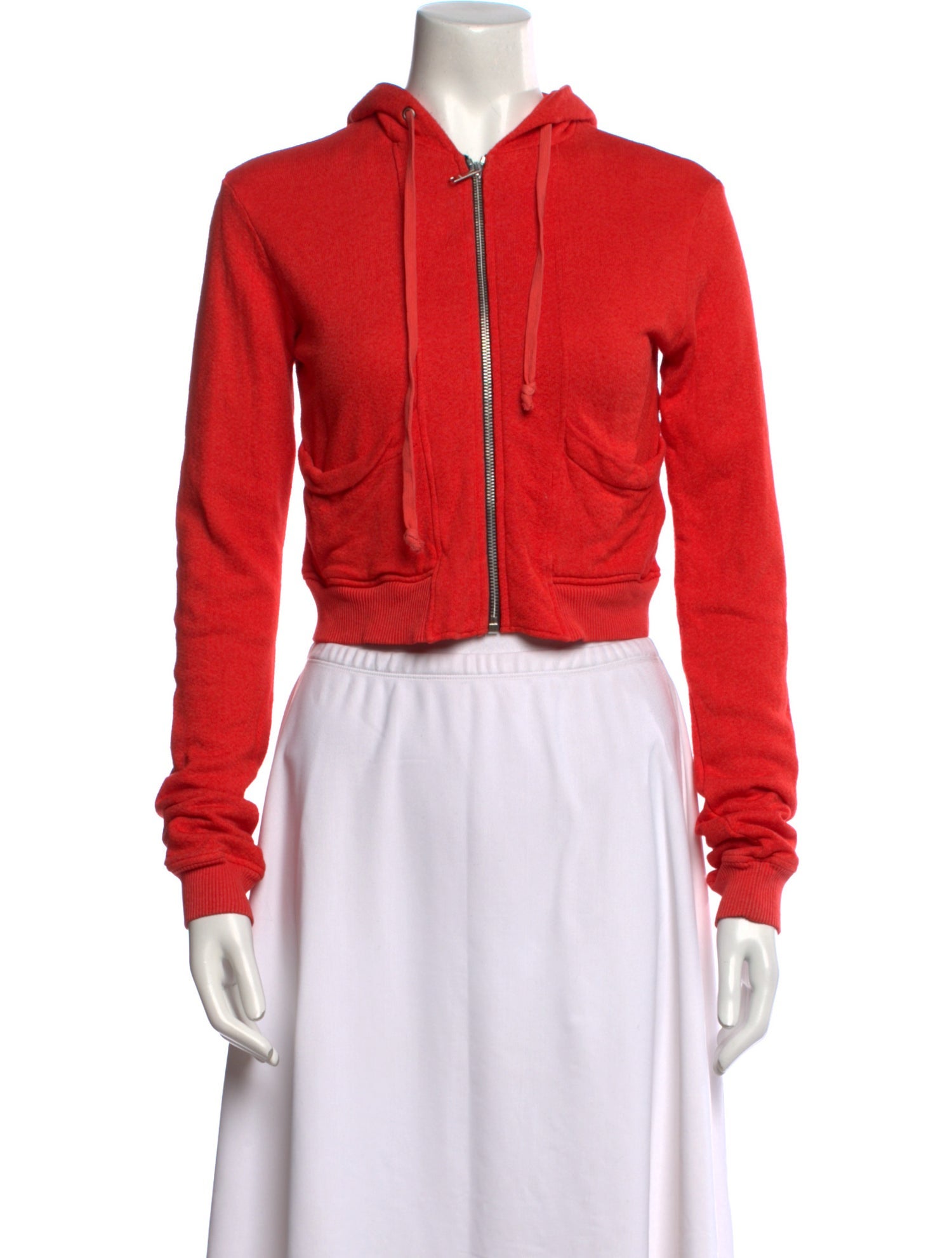 RE/DONE Mock Neck Long Sleeve Sweatshirt