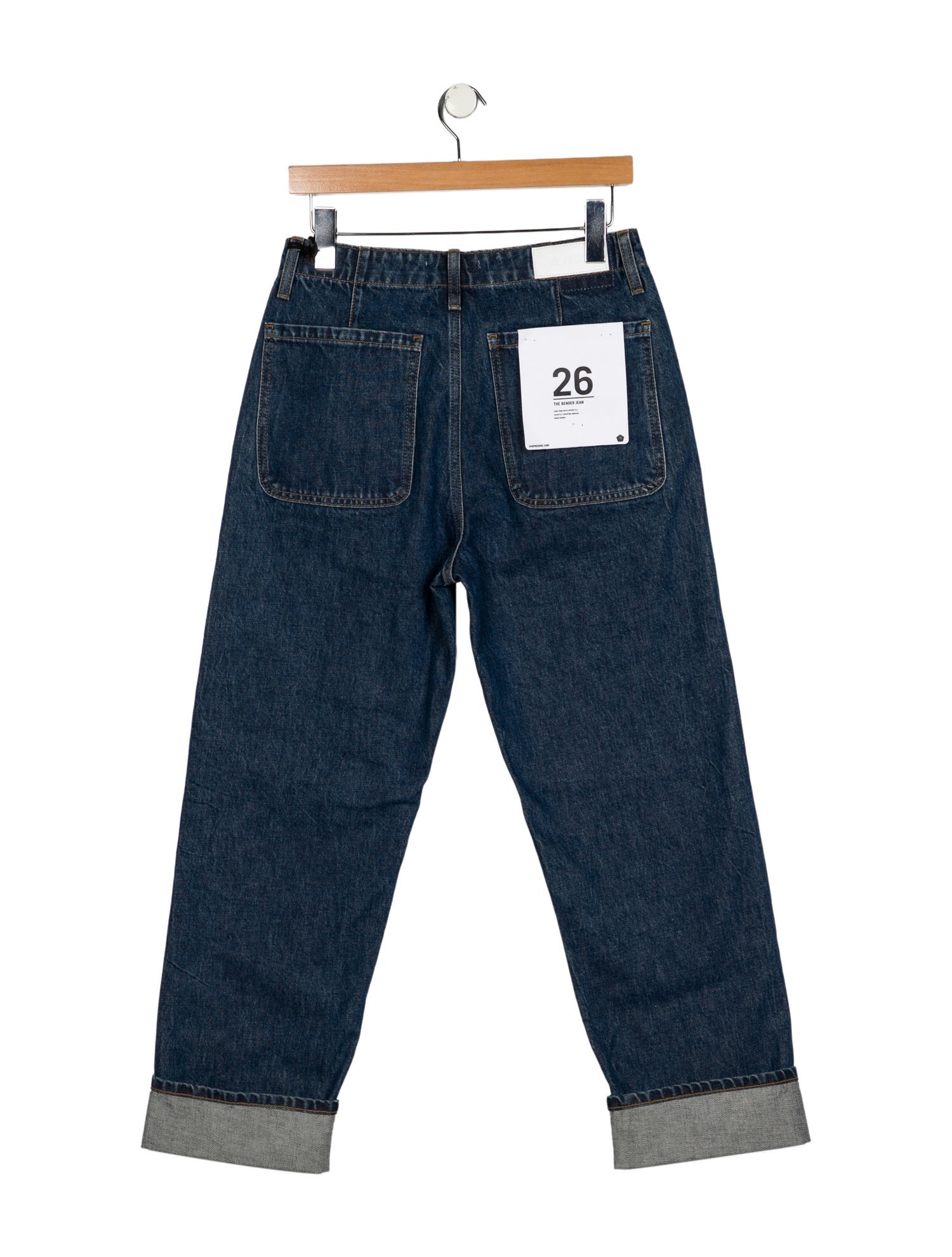 RE/DONE High-Rise Straight Leg Jeans w/ Tags