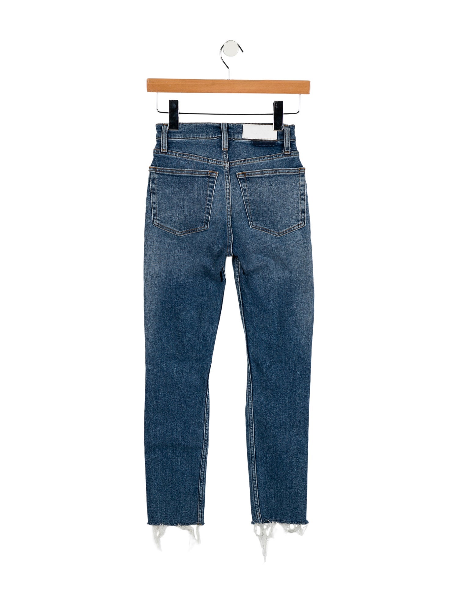 RE/DONE Low-Rise Skinny Leg Jeans