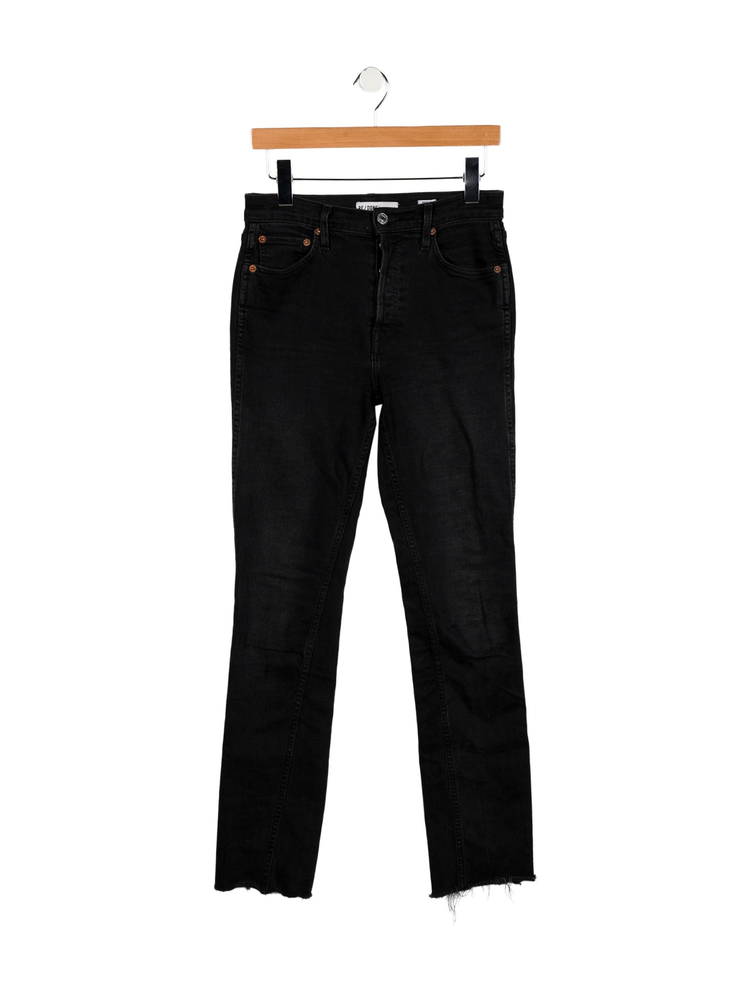 RE/DONE Low-Rise Skinny Leg Jeans