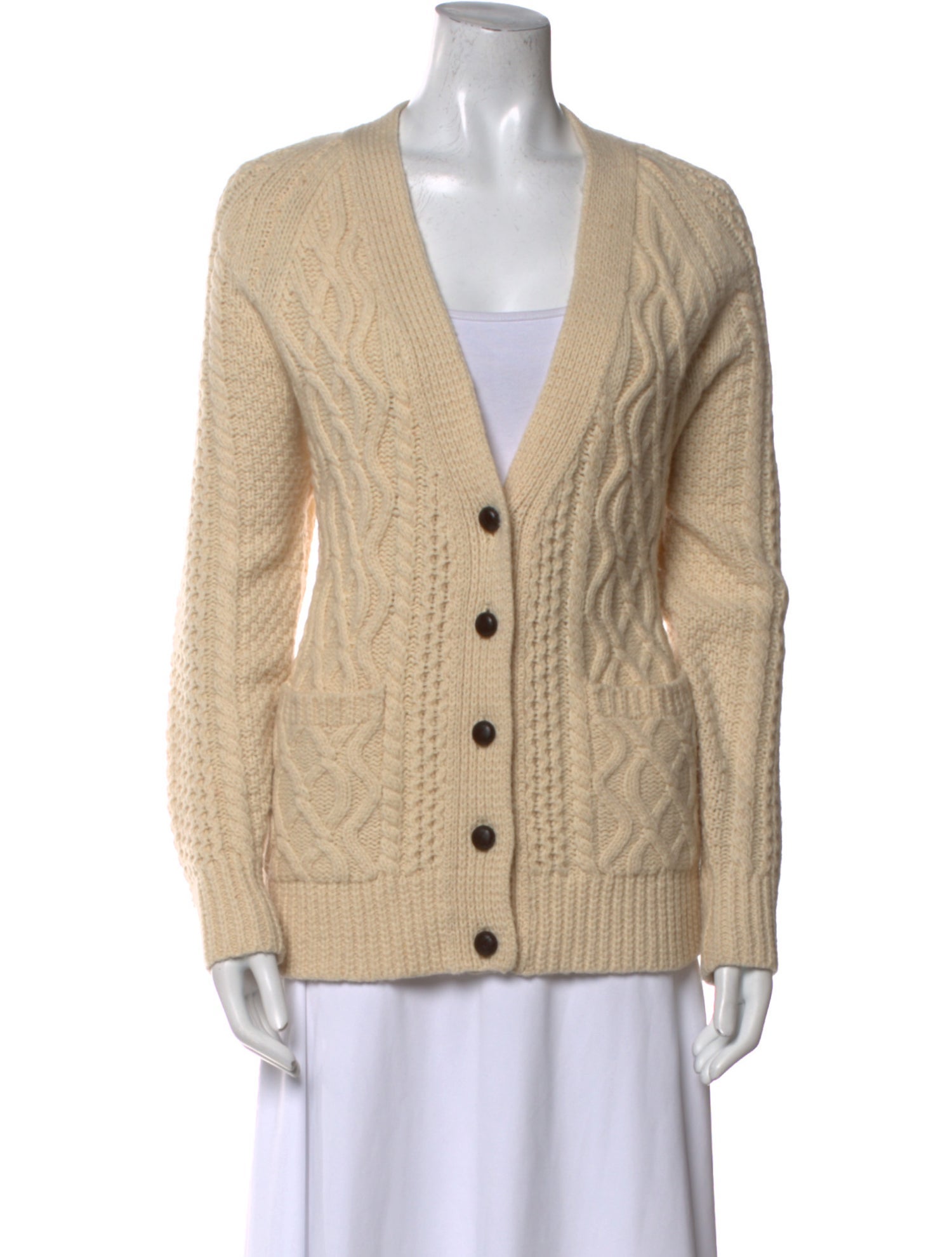 RE/DONE Wool V-Neck Sweater