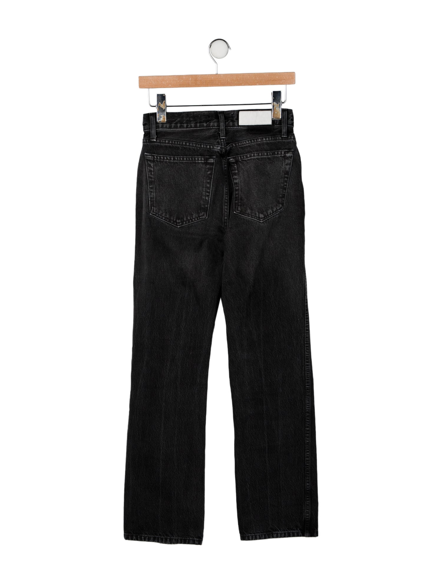 RE/DONE Mid-Rise Straight Leg Jeans