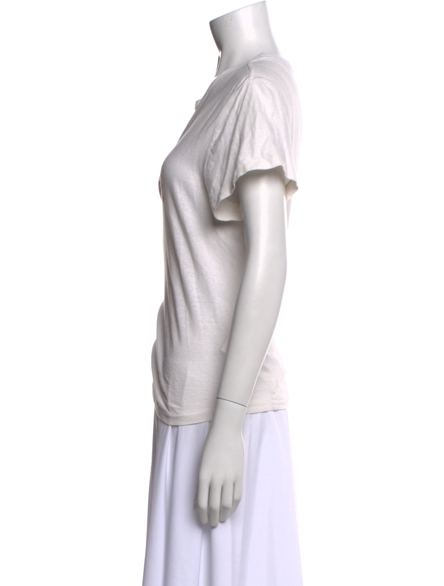 RE/DONE Graphic Print Crew Neck T-Shirt