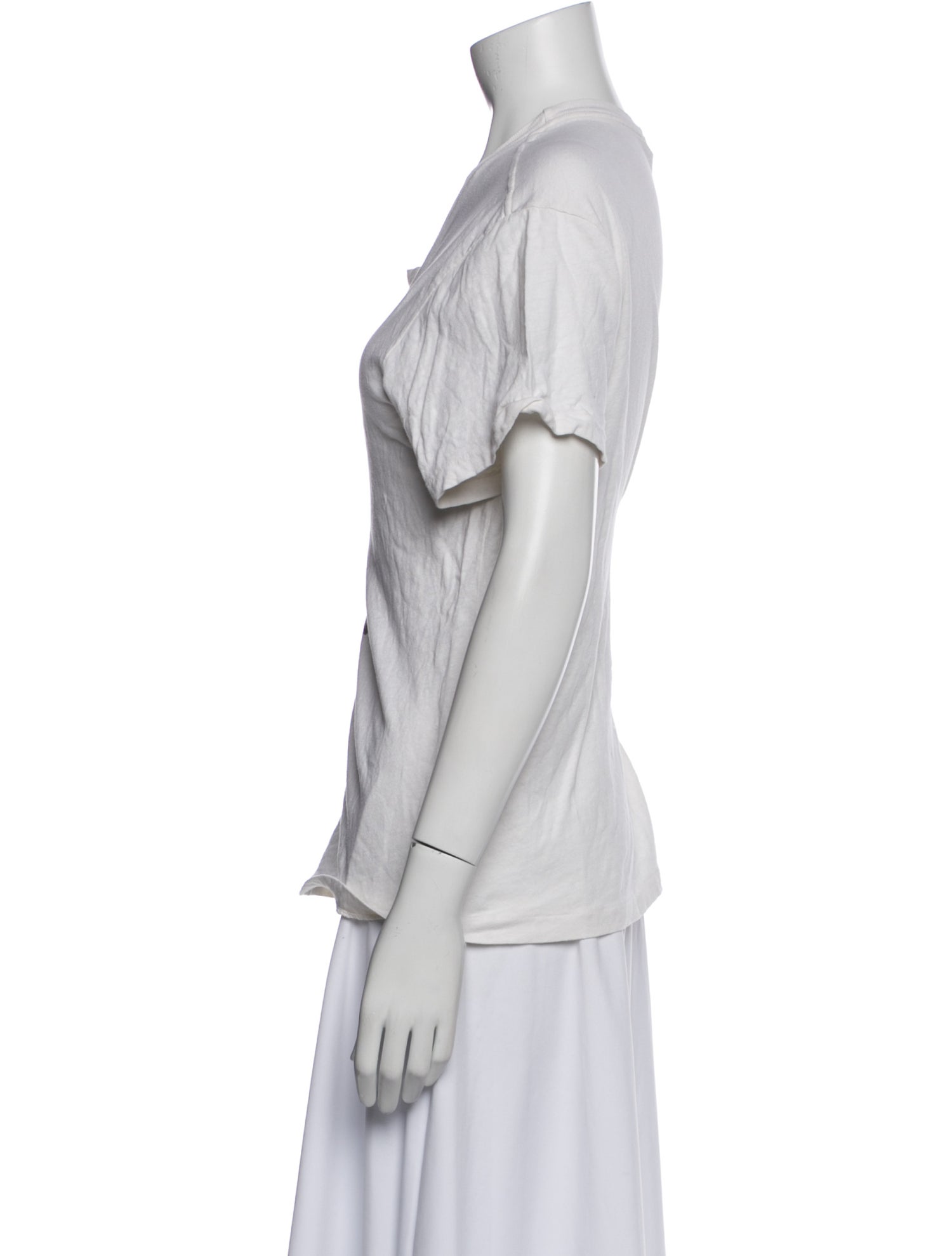 RE/DONE Graphic Print Crew Neck T-Shirt