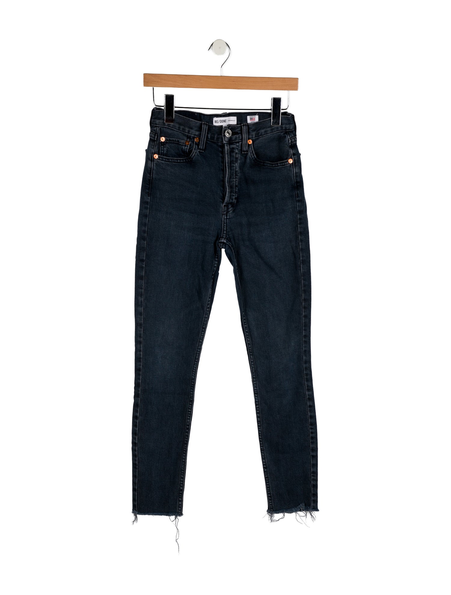 RE/DONE Mid-Rise Skinny Leg Jeans