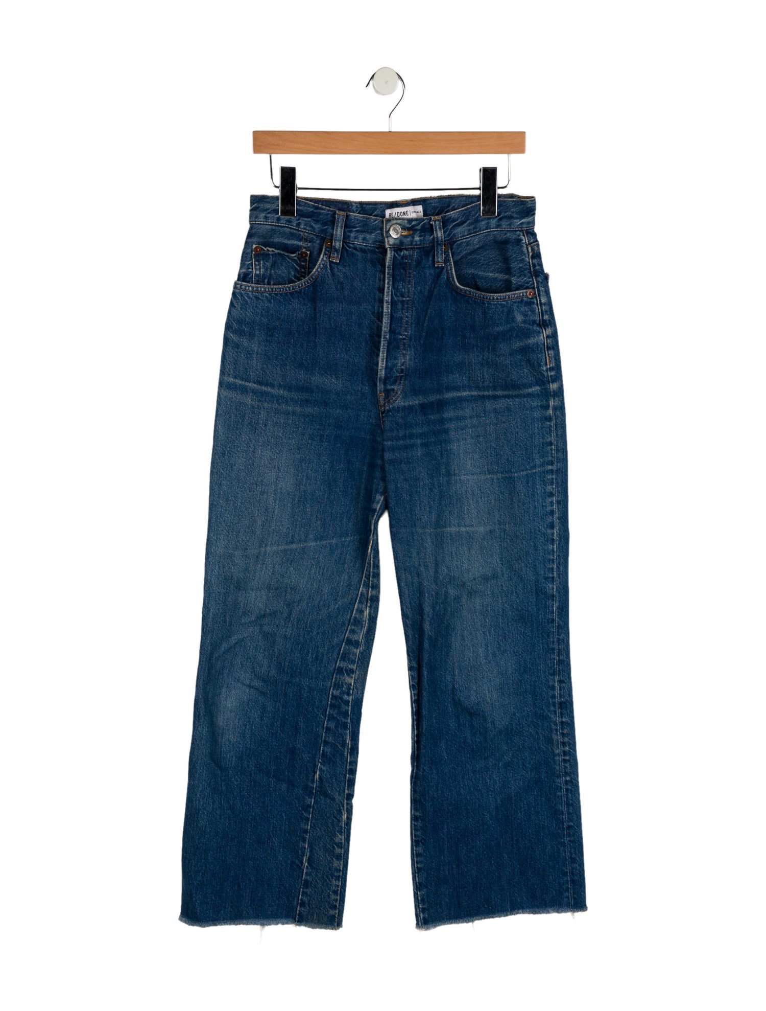 RE/DONE High-Rise Wide Leg Jeans