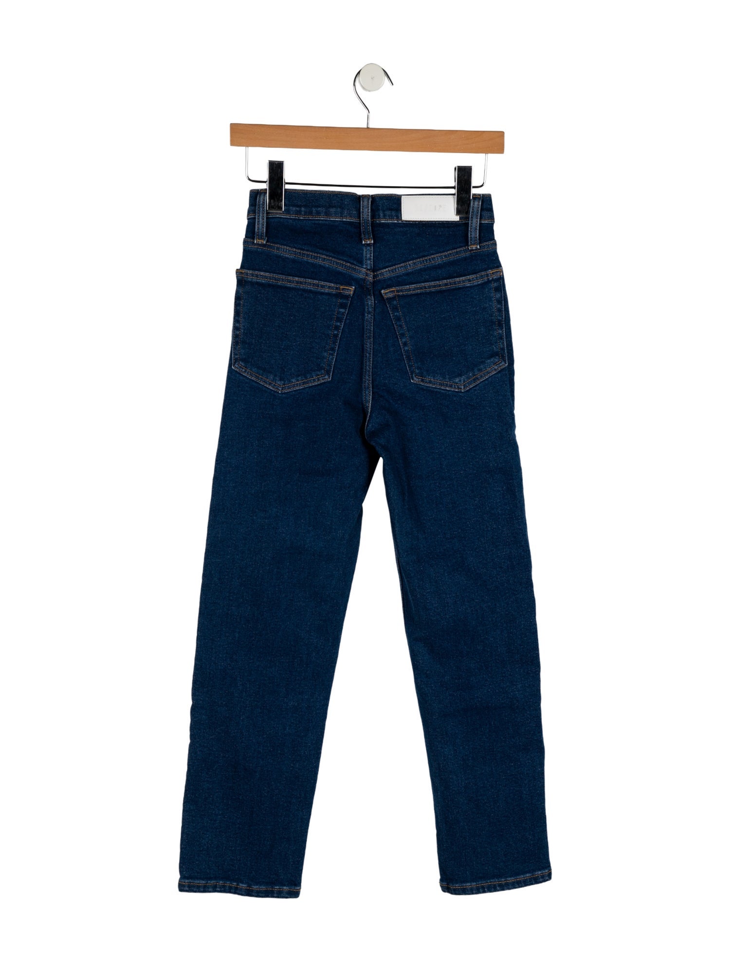 RE/DONE Mid-Rise Straight Leg Jeans