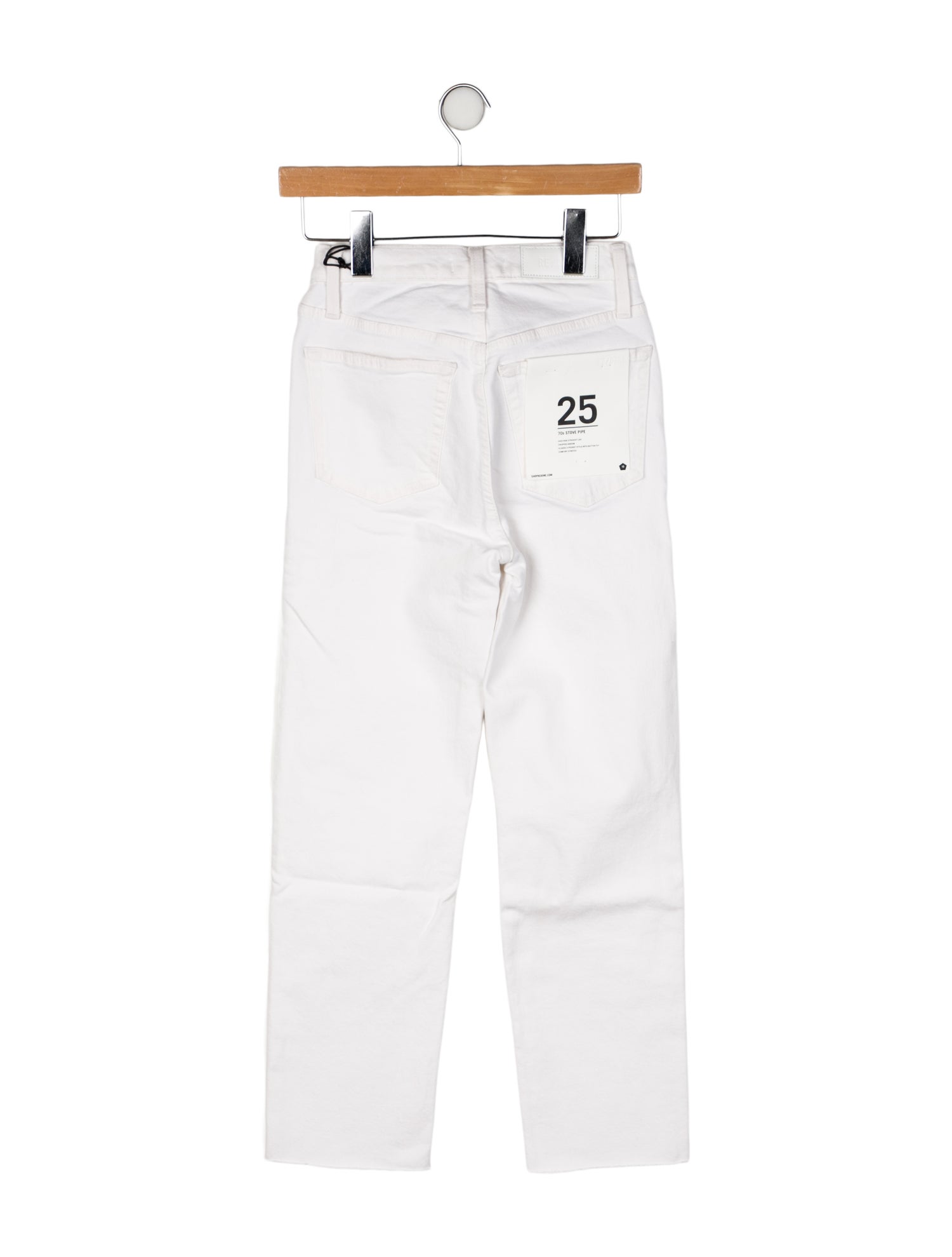 RE/DONE High-Rise Straight Leg Jeans w/ Tags