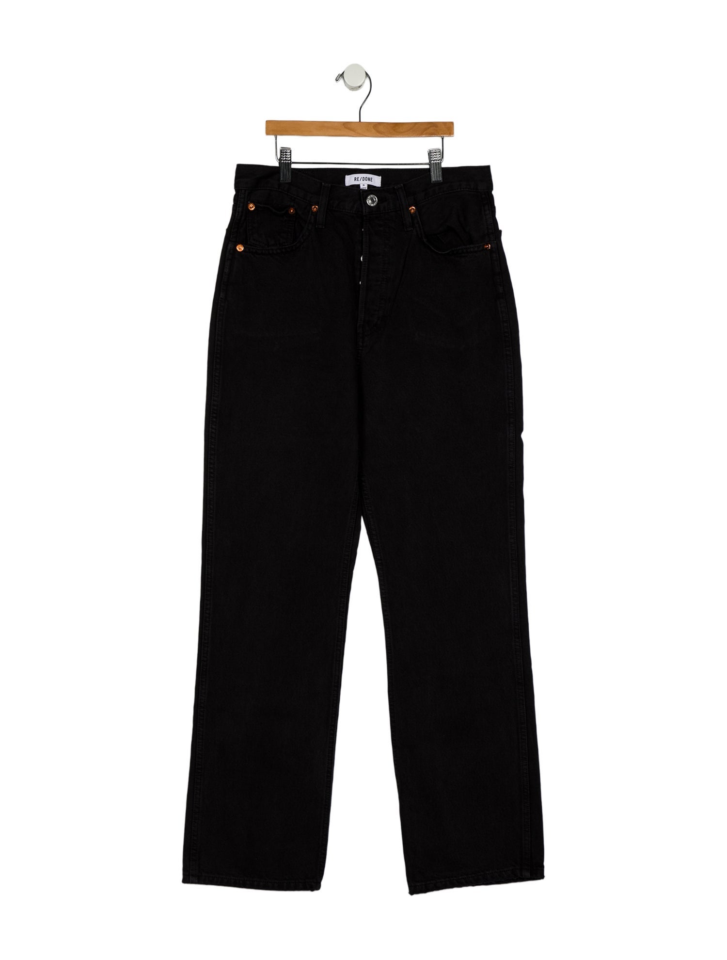 RE/DONE High-Rise Wide Leg Jeans