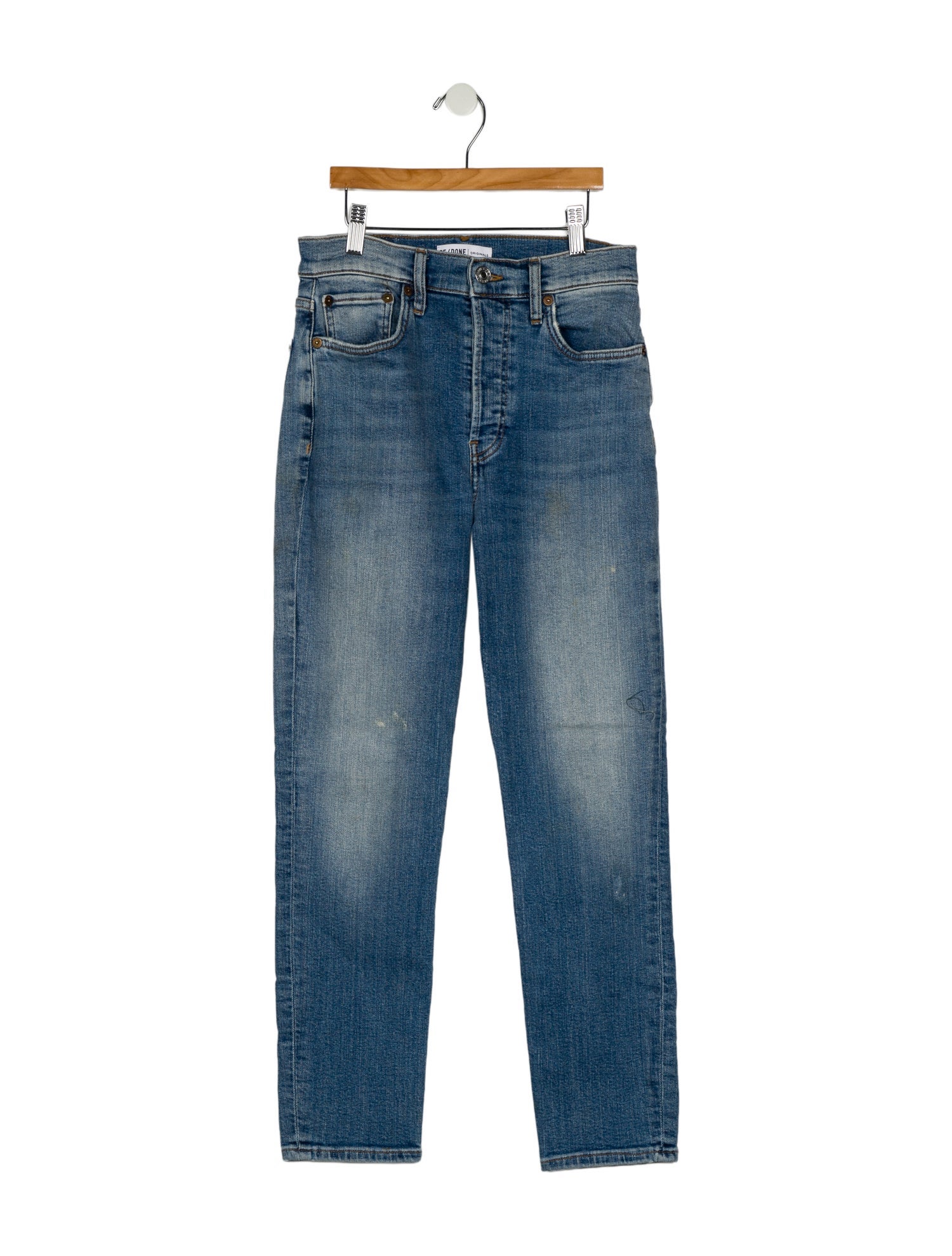 RE/DONE Mid-Rise Skinny Leg Jeans