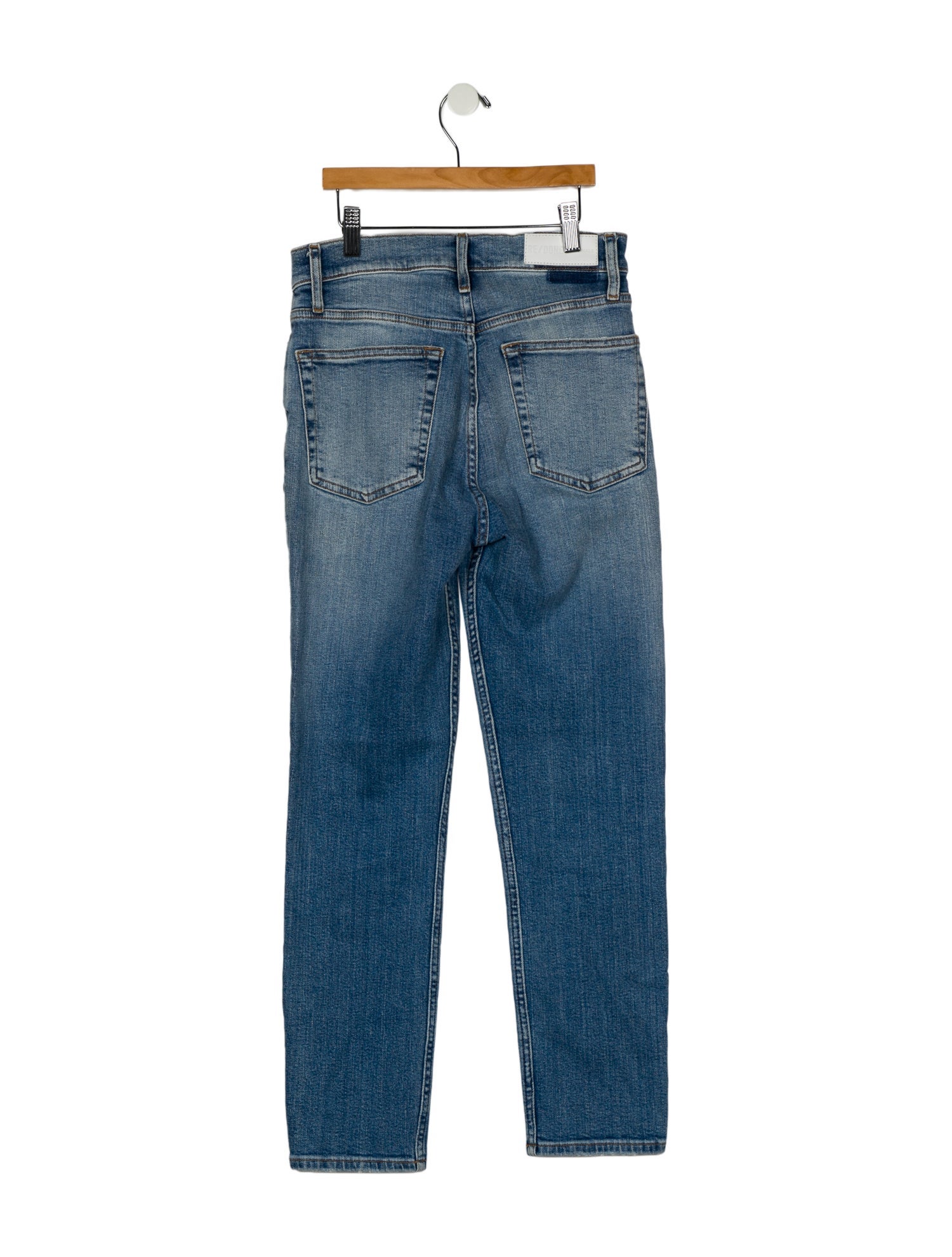 RE/DONE Mid-Rise Skinny Leg Jeans