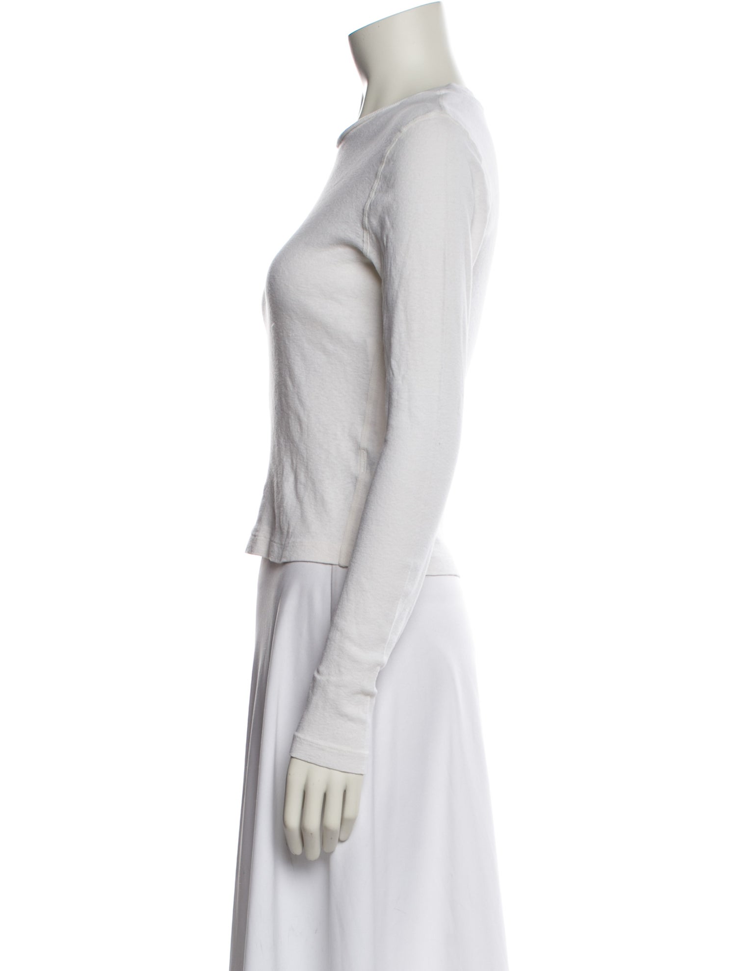 RE/DONE Crew Neck Long Sleeve T-Shirt